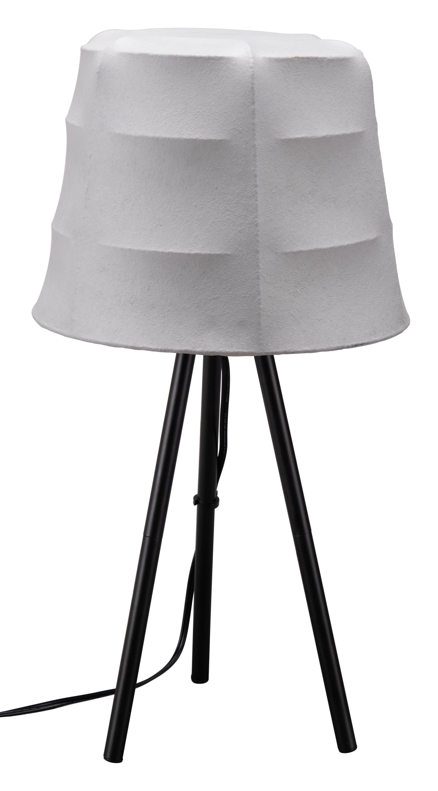 Mozzi Table Lamp Gray & Black - Disselt Designs