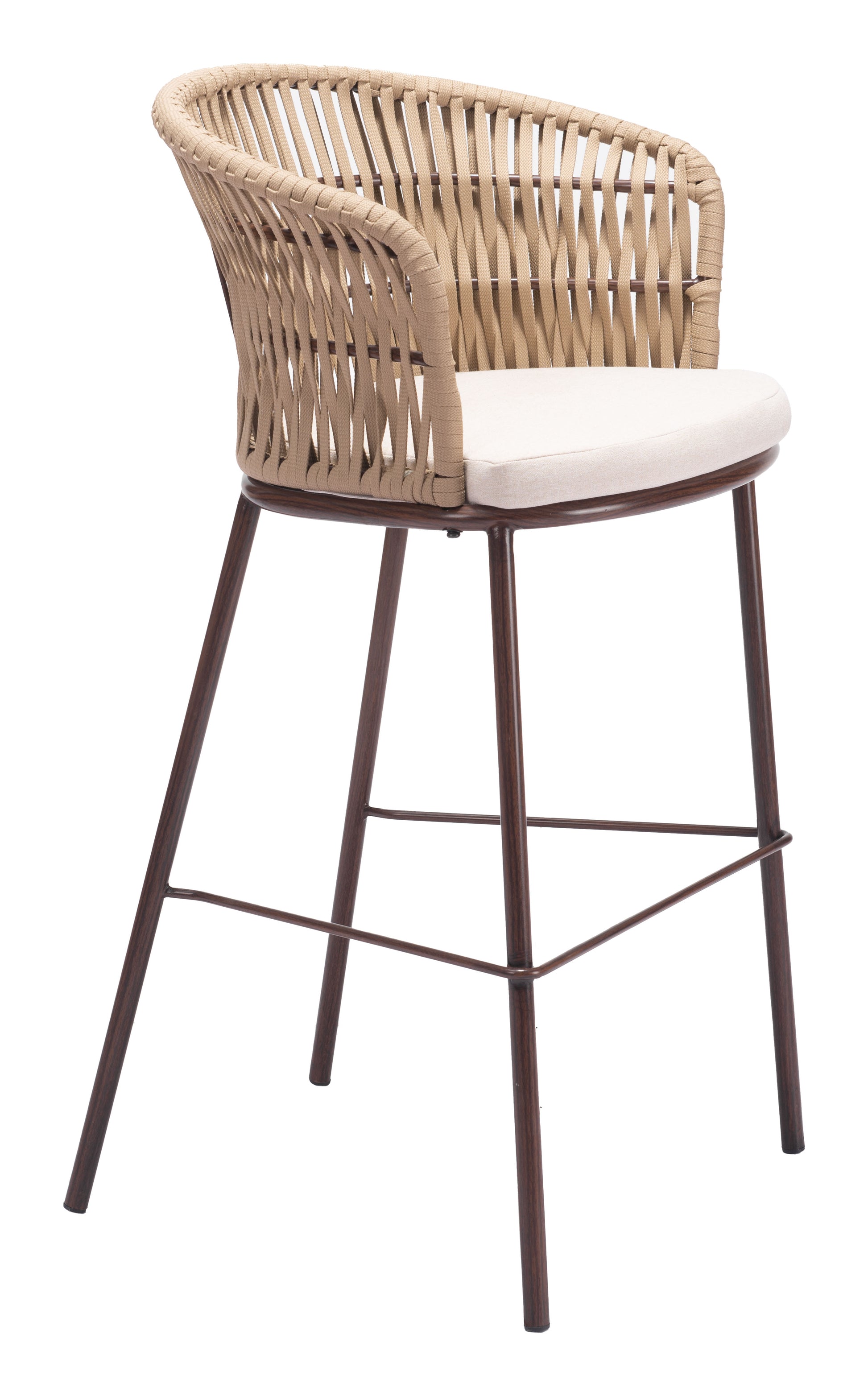 Freycinet Barstool (Set of 2) Natural - Disselt Designs
