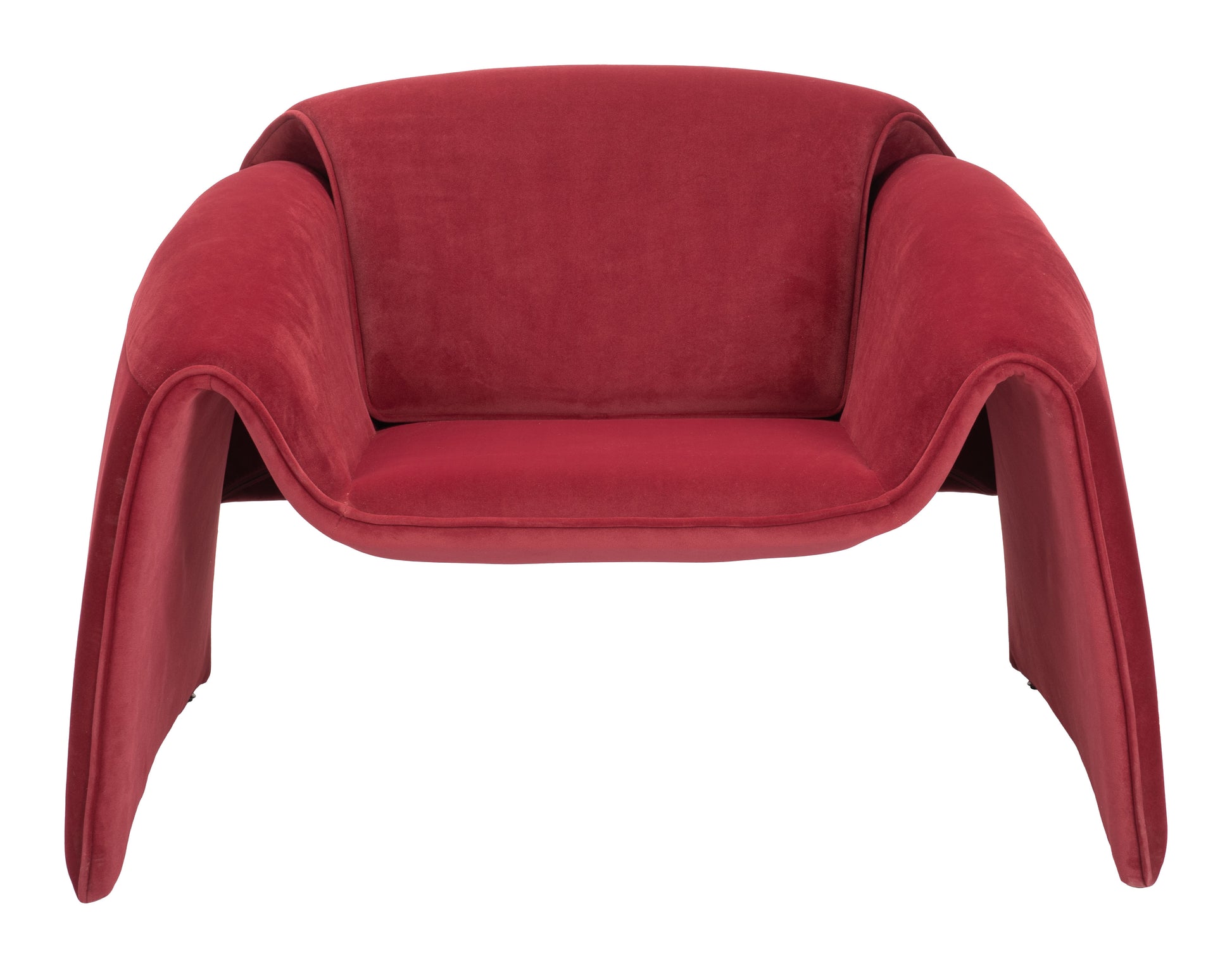 Horten Accent Chair Red - Disselt Designs