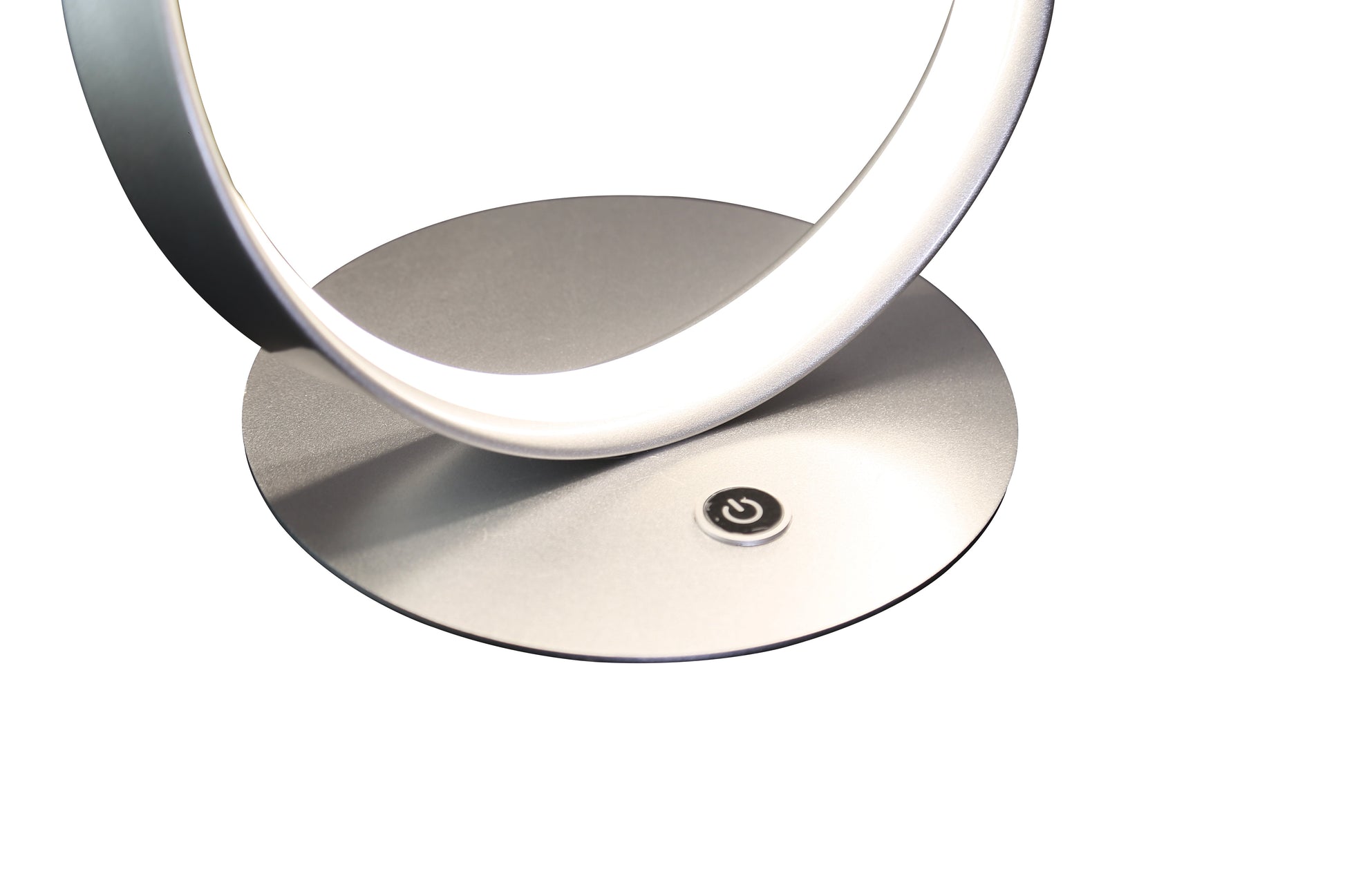 Amsterdam LED with Touch Dimmer Table Lamp // Silver - Disselt Designs