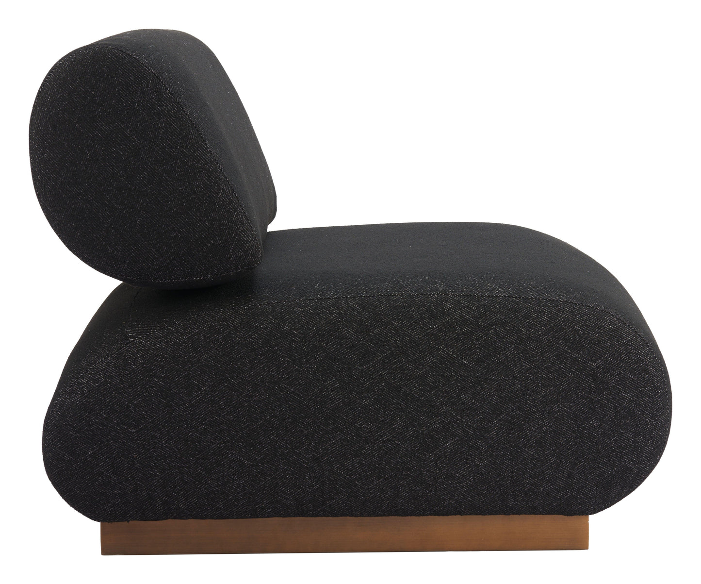 Barsa Accent Chair Black - Disselt Designs