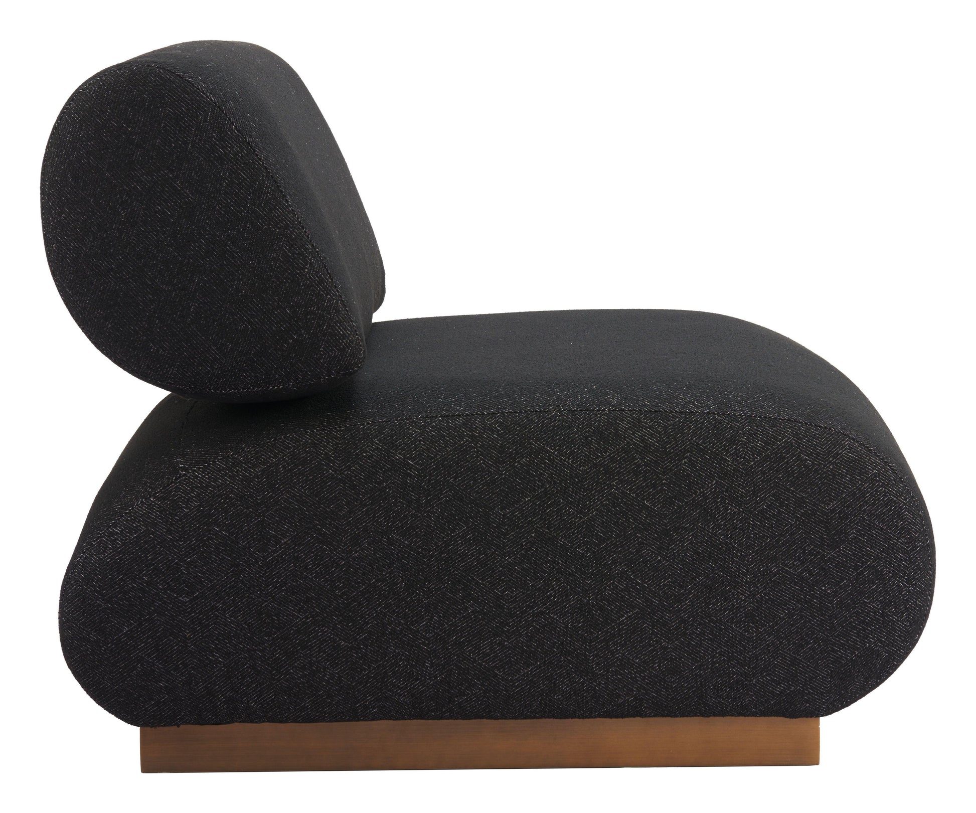 Barsa Accent Chair Black - Disselt Designs