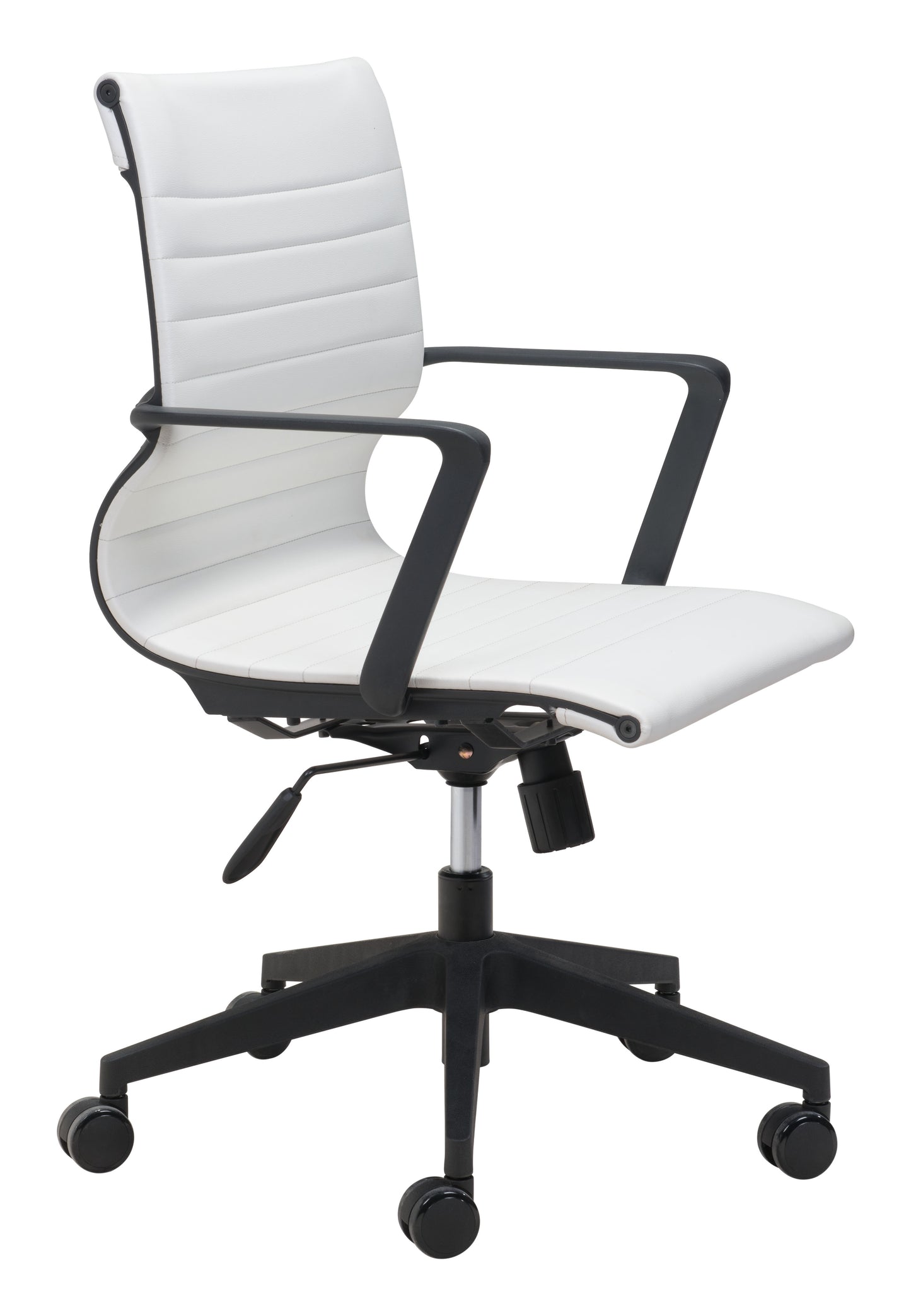 Stacy Office Chair White - Disselt Designs
