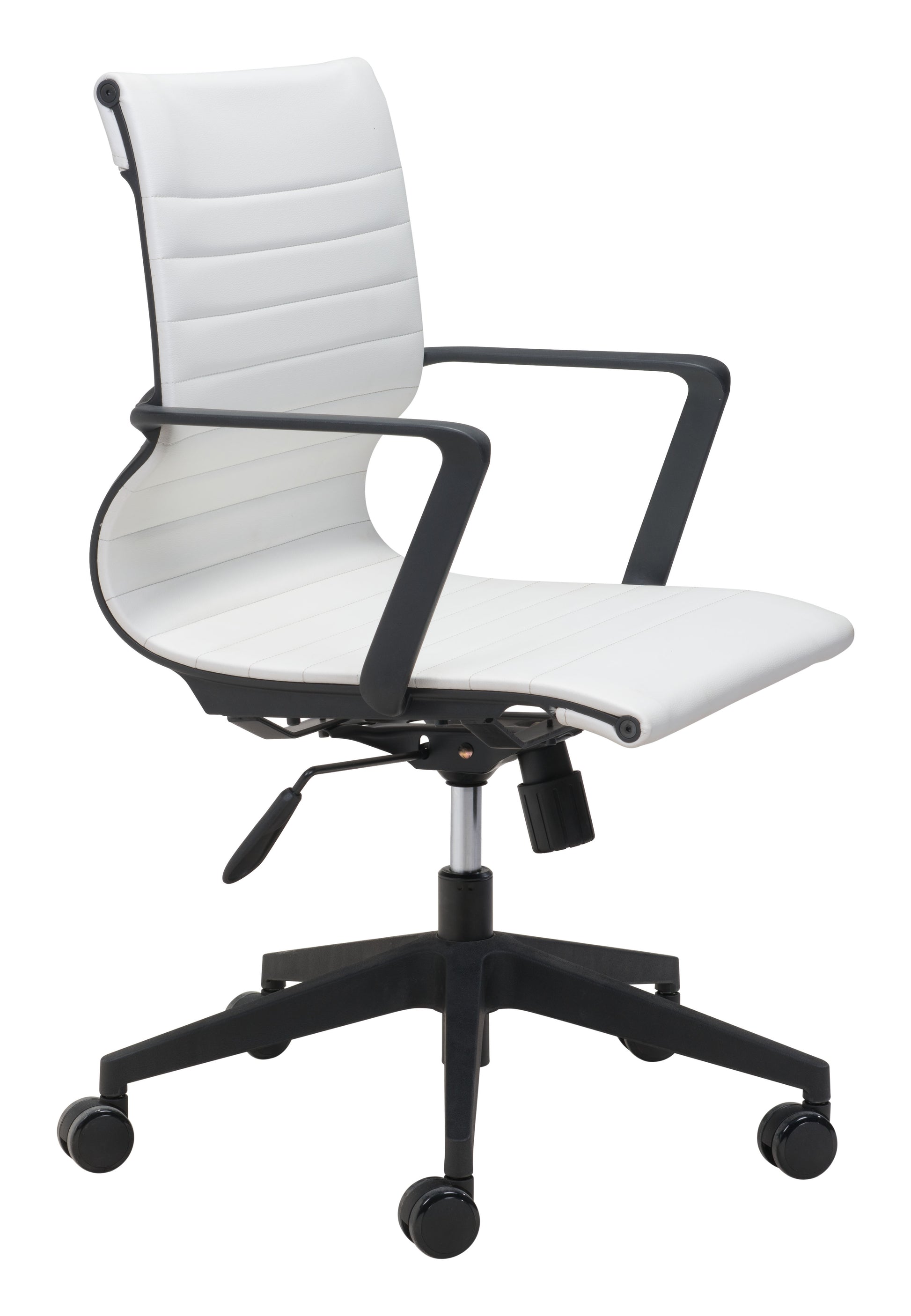 Stacy Office Chair White - Disselt Designs
