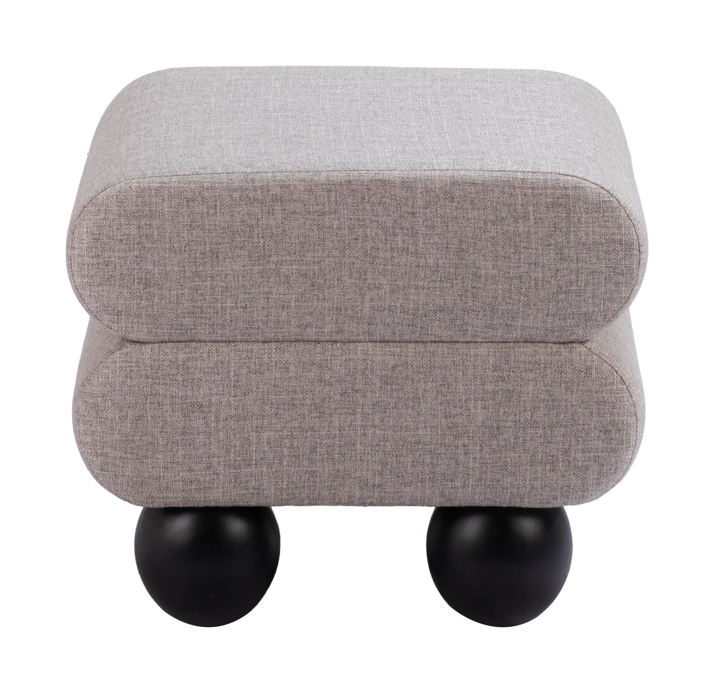 Davao Ottoman Gray - Disselt Designs
