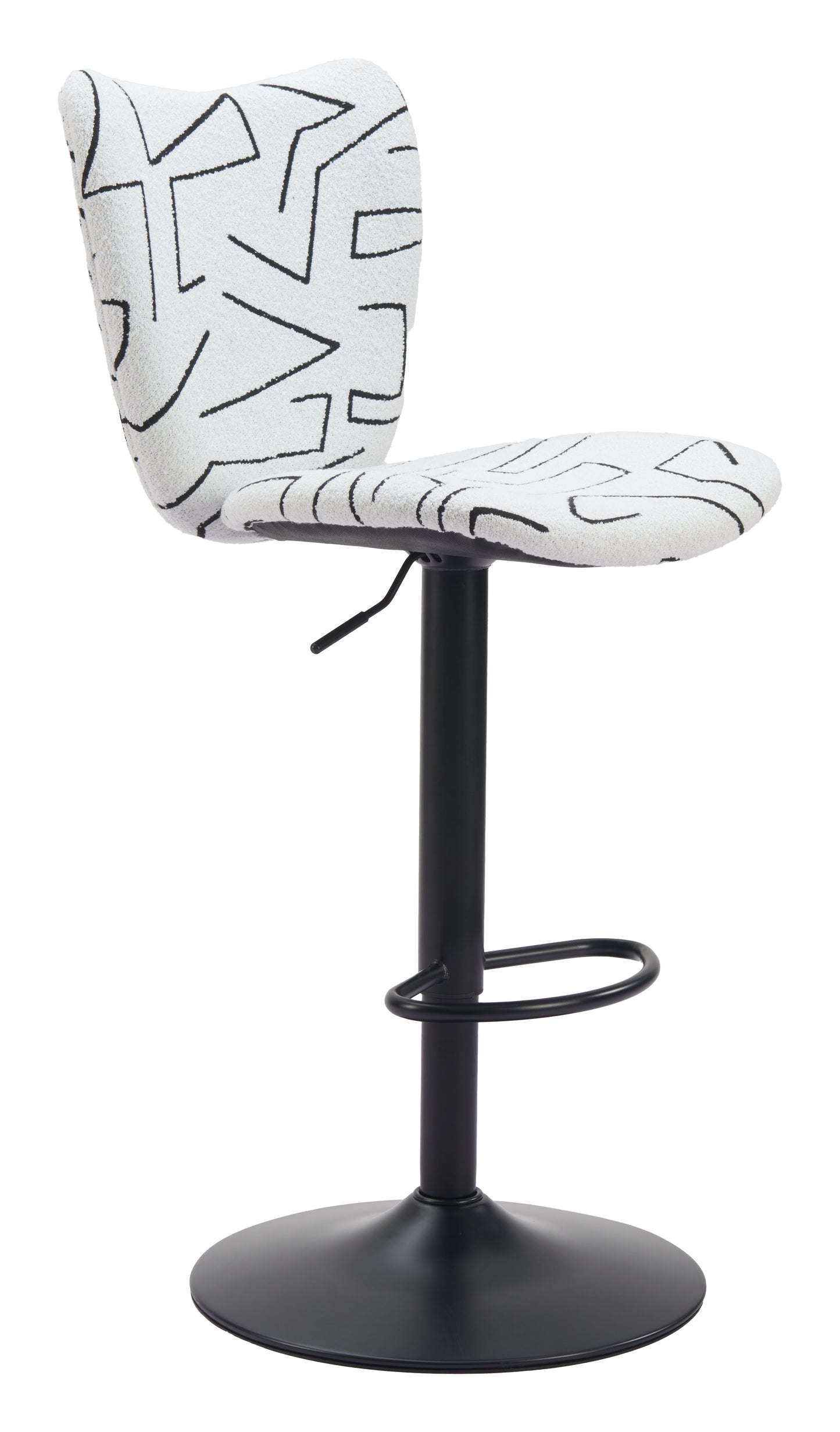 Elevate Barstool (Set of 2) White - Disselt Designs
