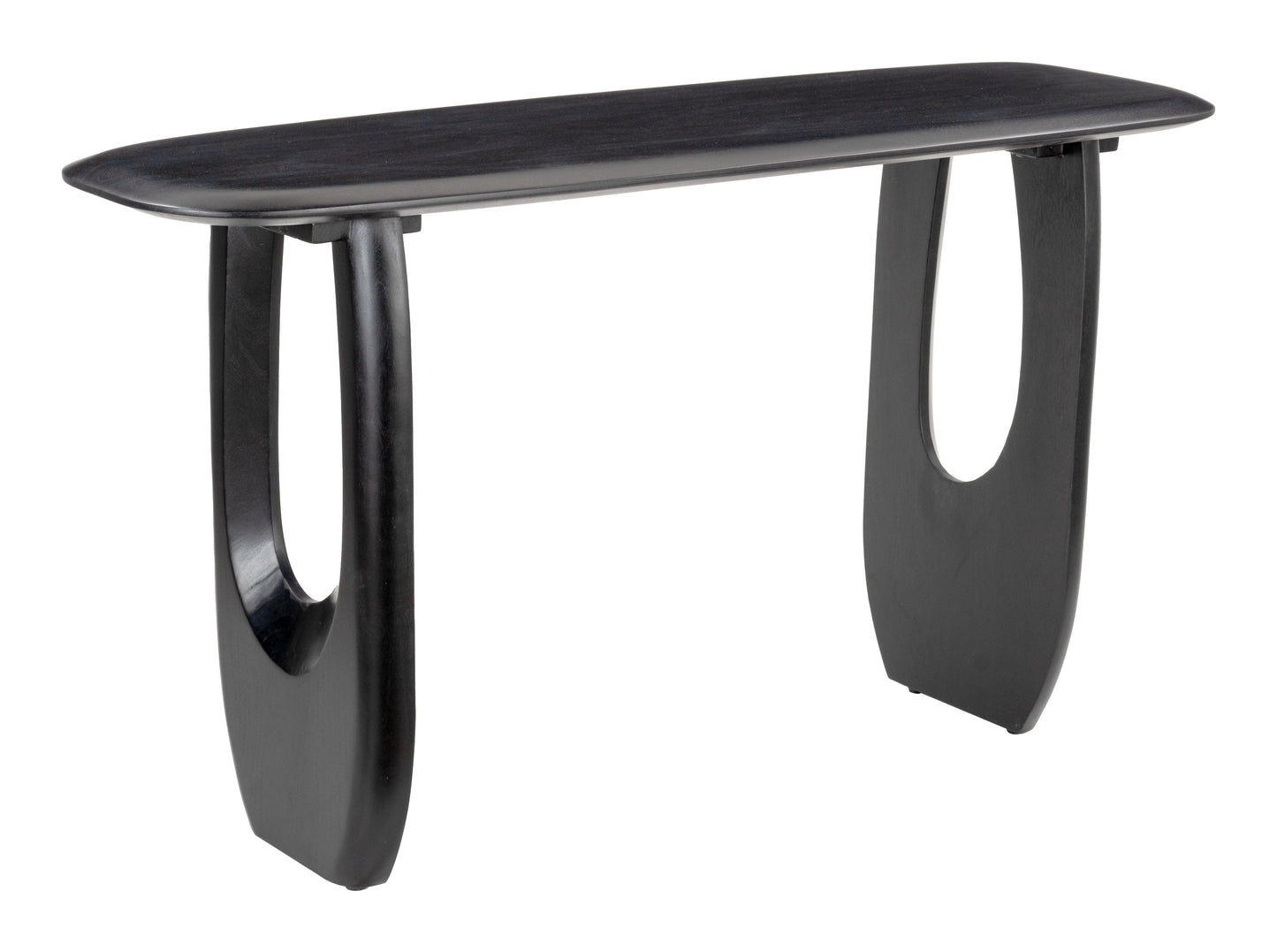 Arasan Console Table Black - Disselt Designs