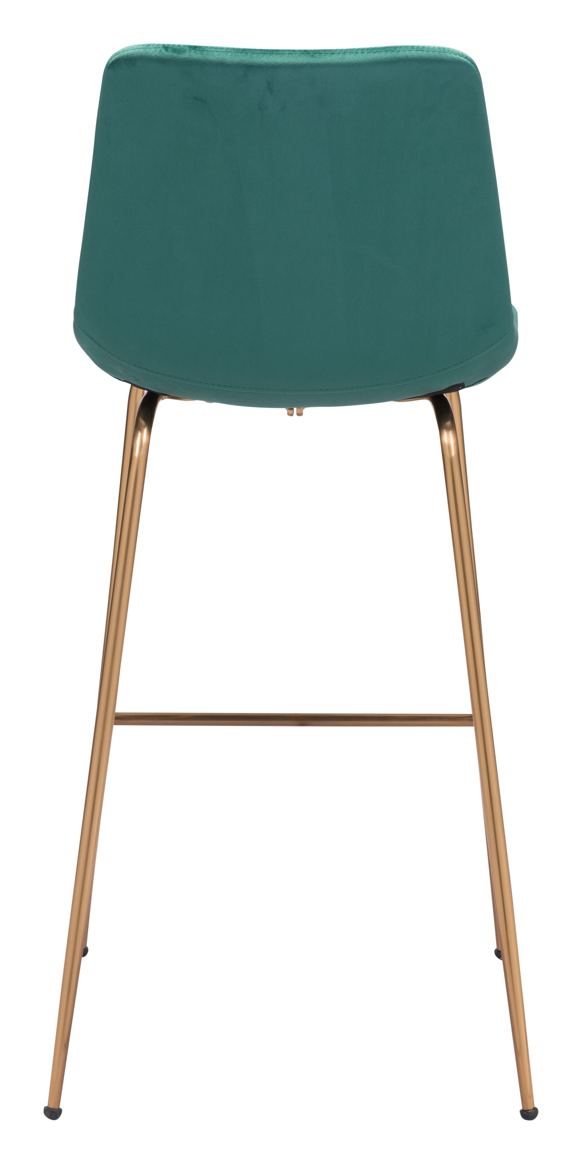Tony Barstool Green & Gold - Disselt Designs