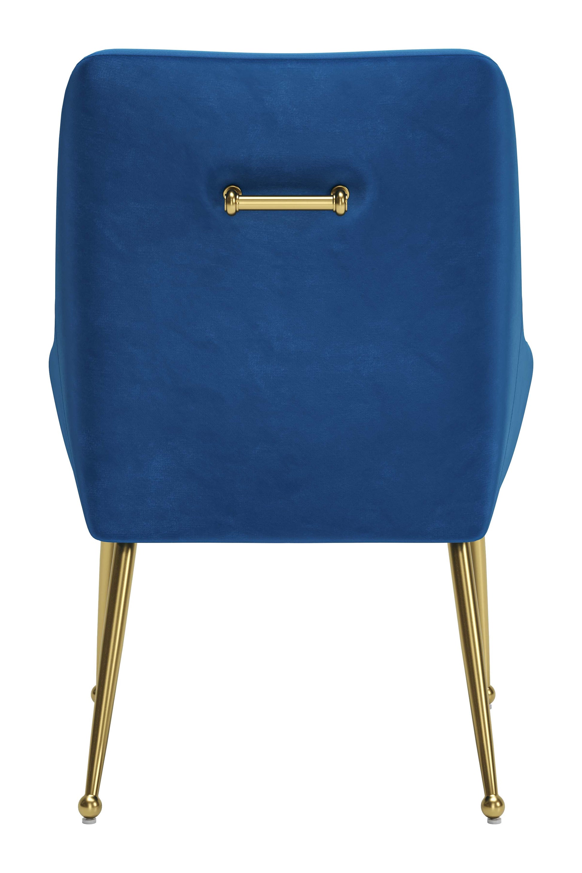 Maxine Dining Chair Navy Blue & Gold - Disselt Designs