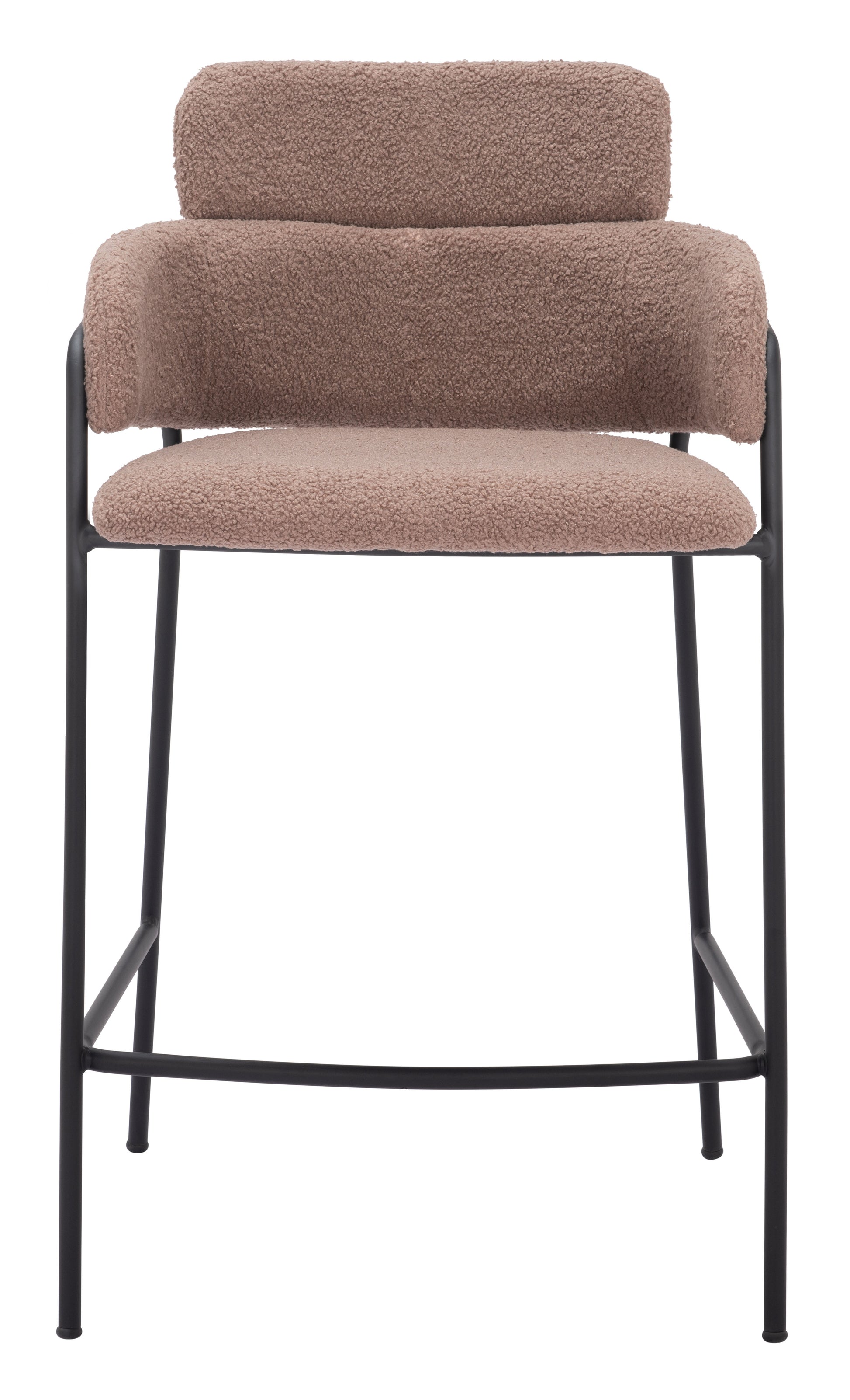 Marcel Counter Stool (Set of 2) Brown - Disselt Designs