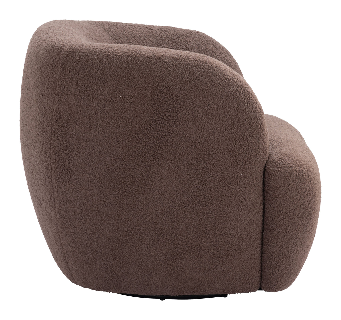 Govan Swivel Chair Brown - Disselt Designs
