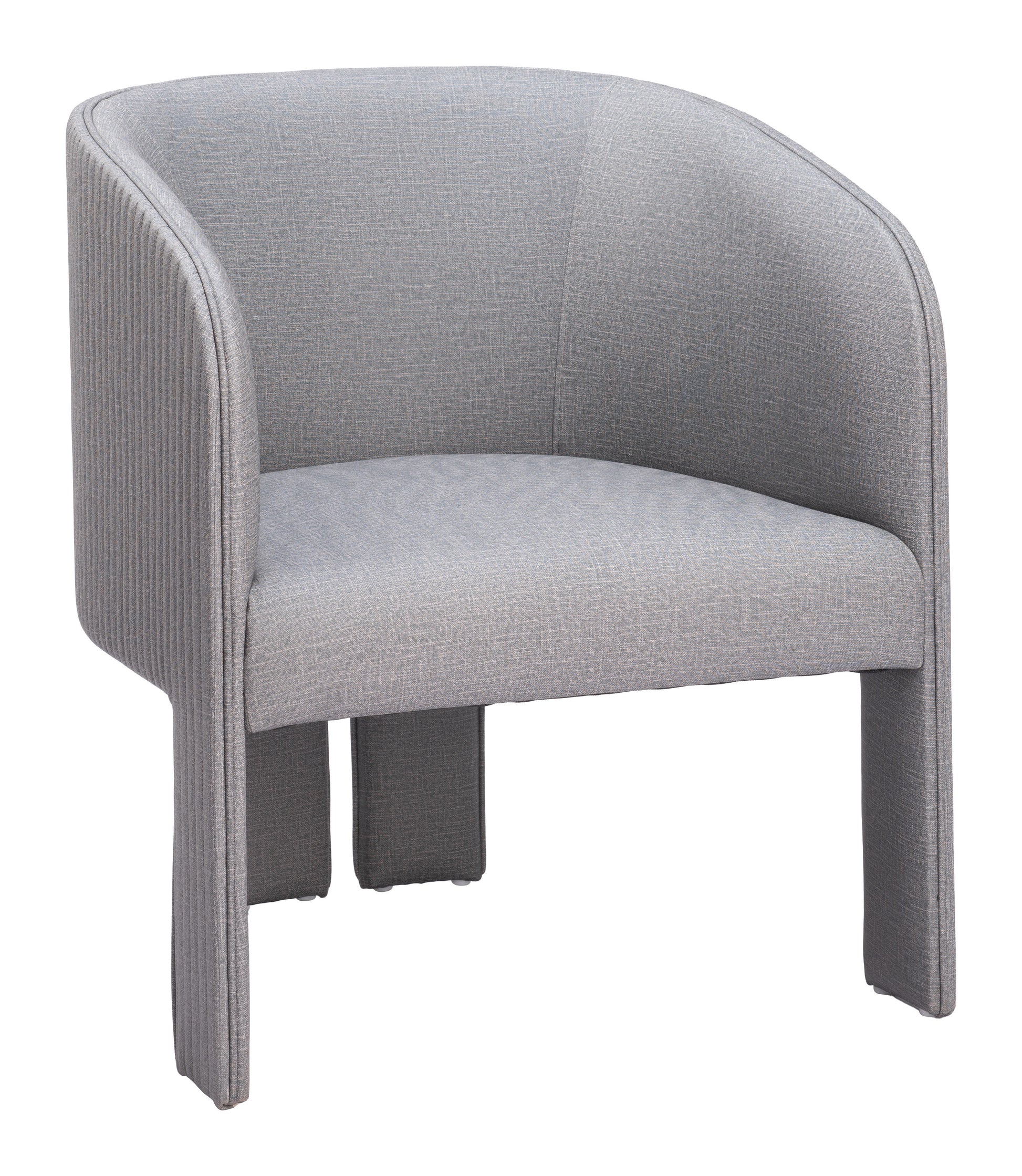 Hull Accent Chair Slate Gray - Disselt Designs