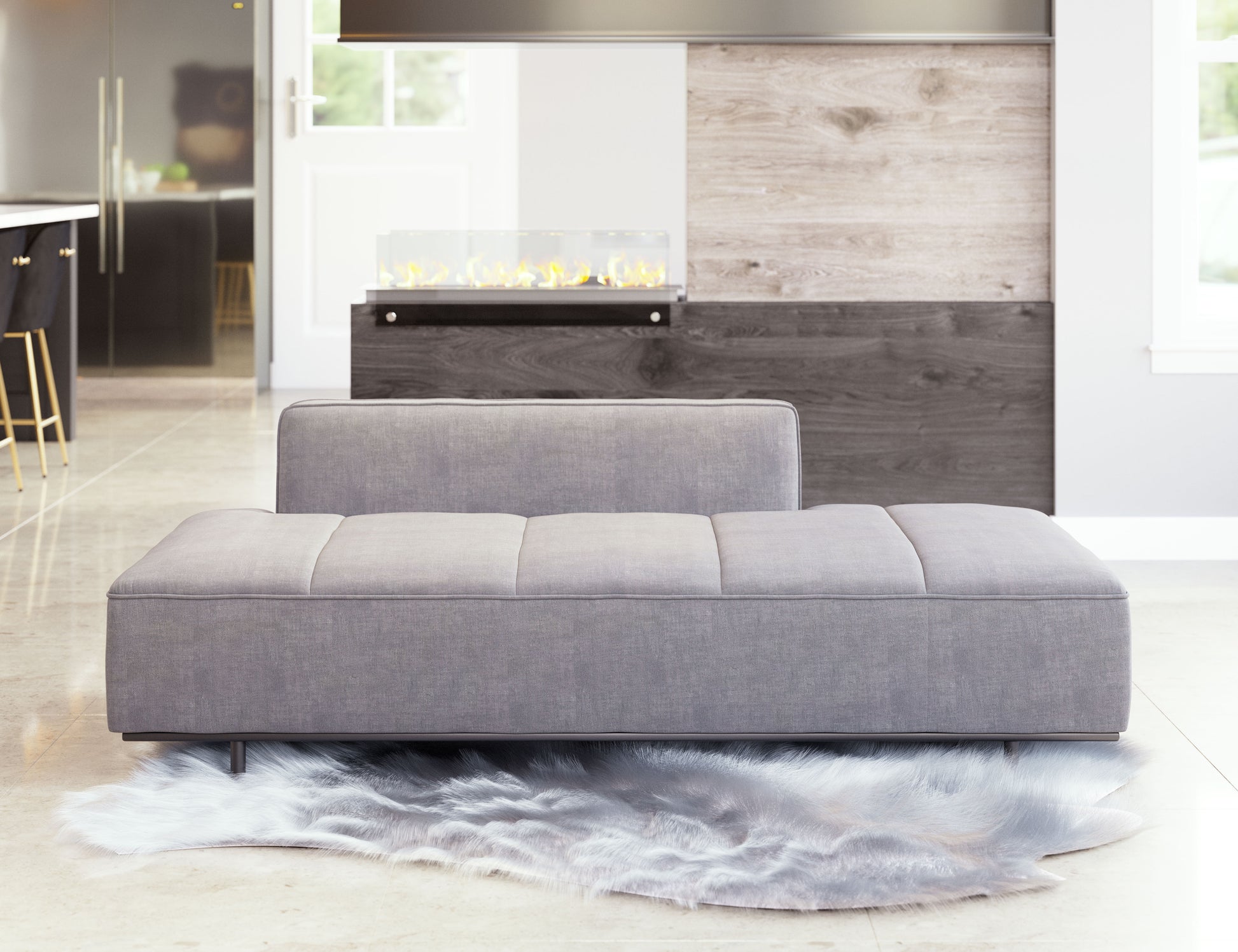 Confection Sofa Gray - Disselt Designs
