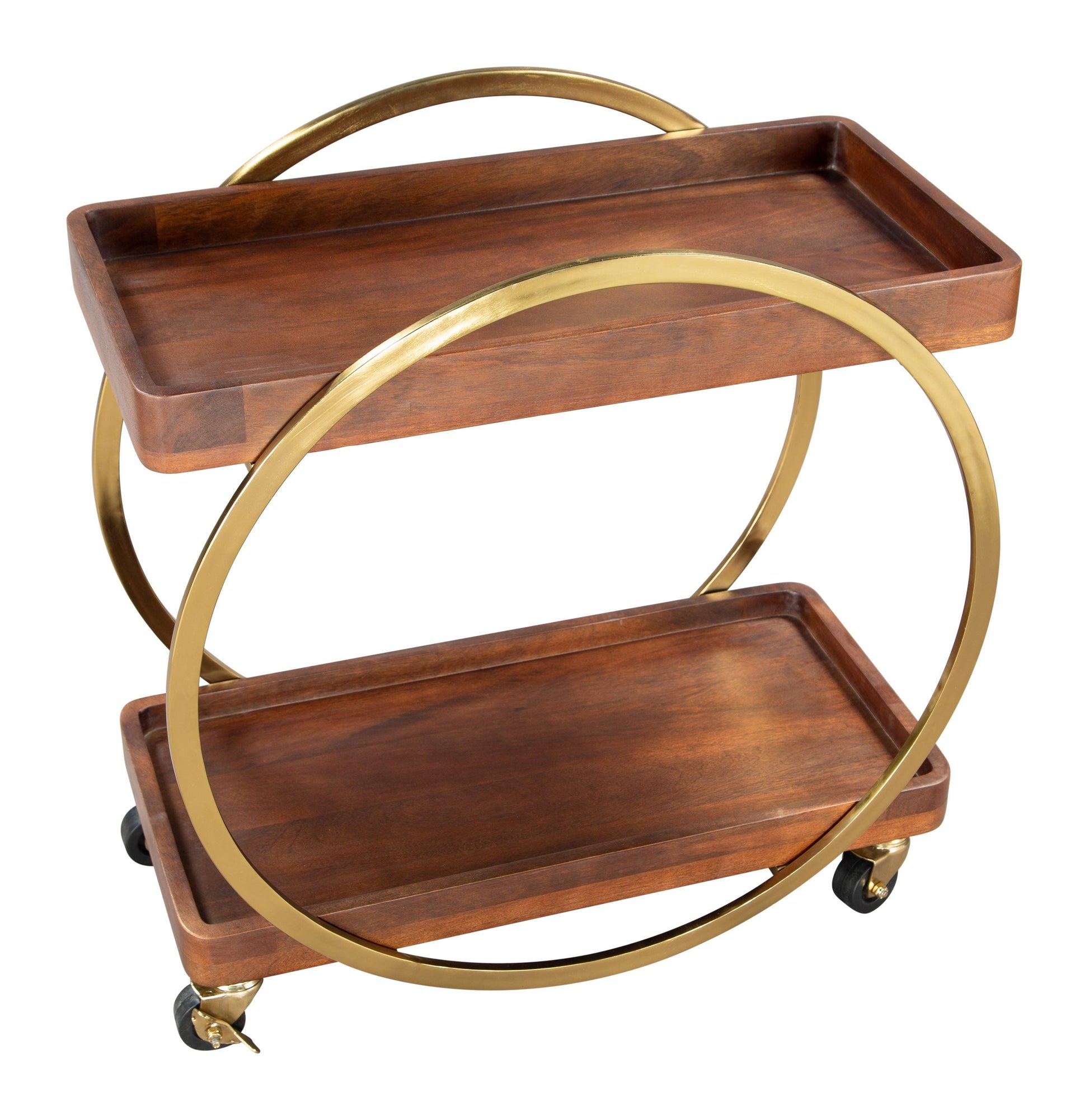 Arenas Bar Cart Brown - Disselt Designs