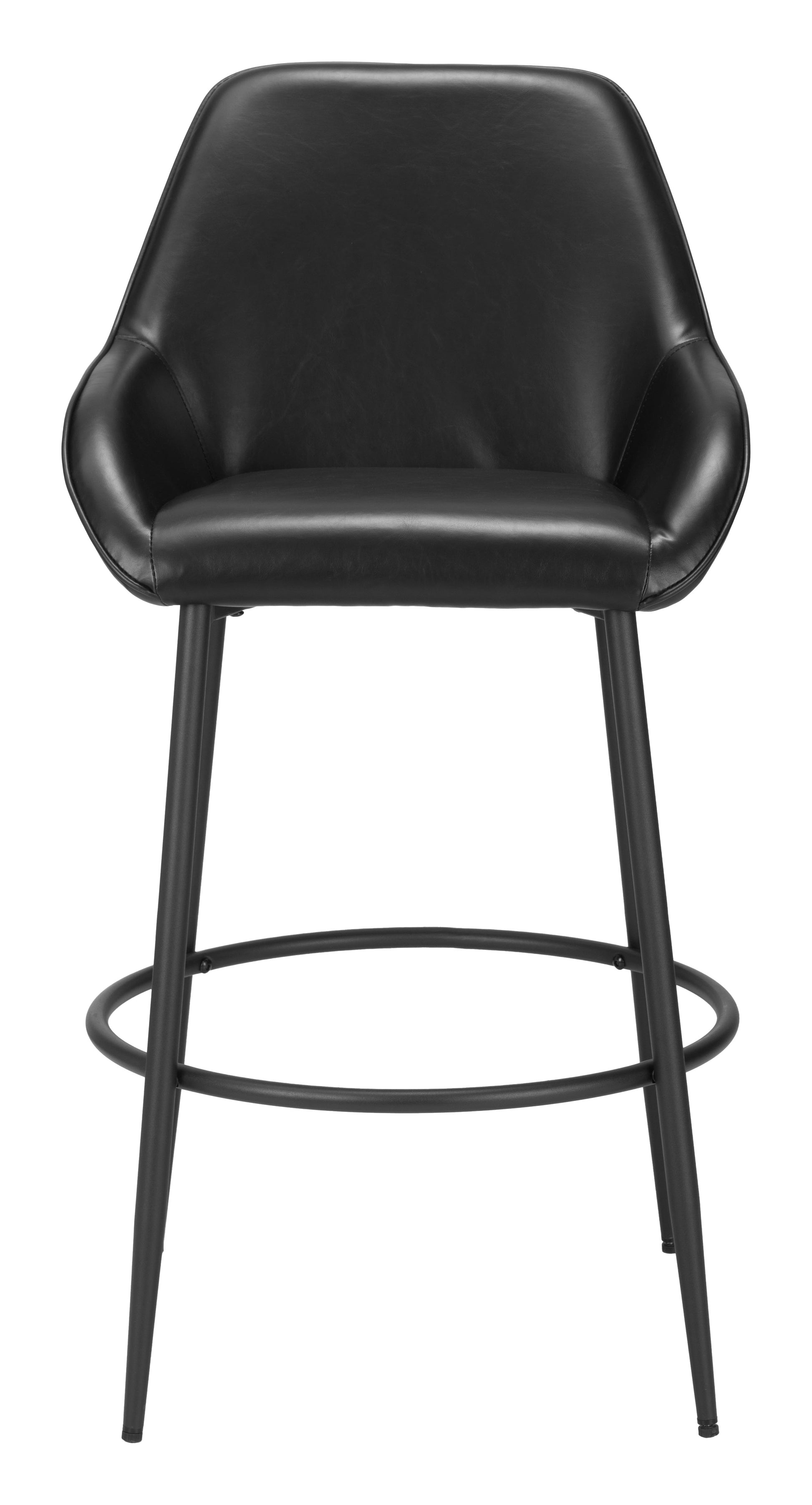 Vila Barstool (Set of 2) Black - Disselt Designs