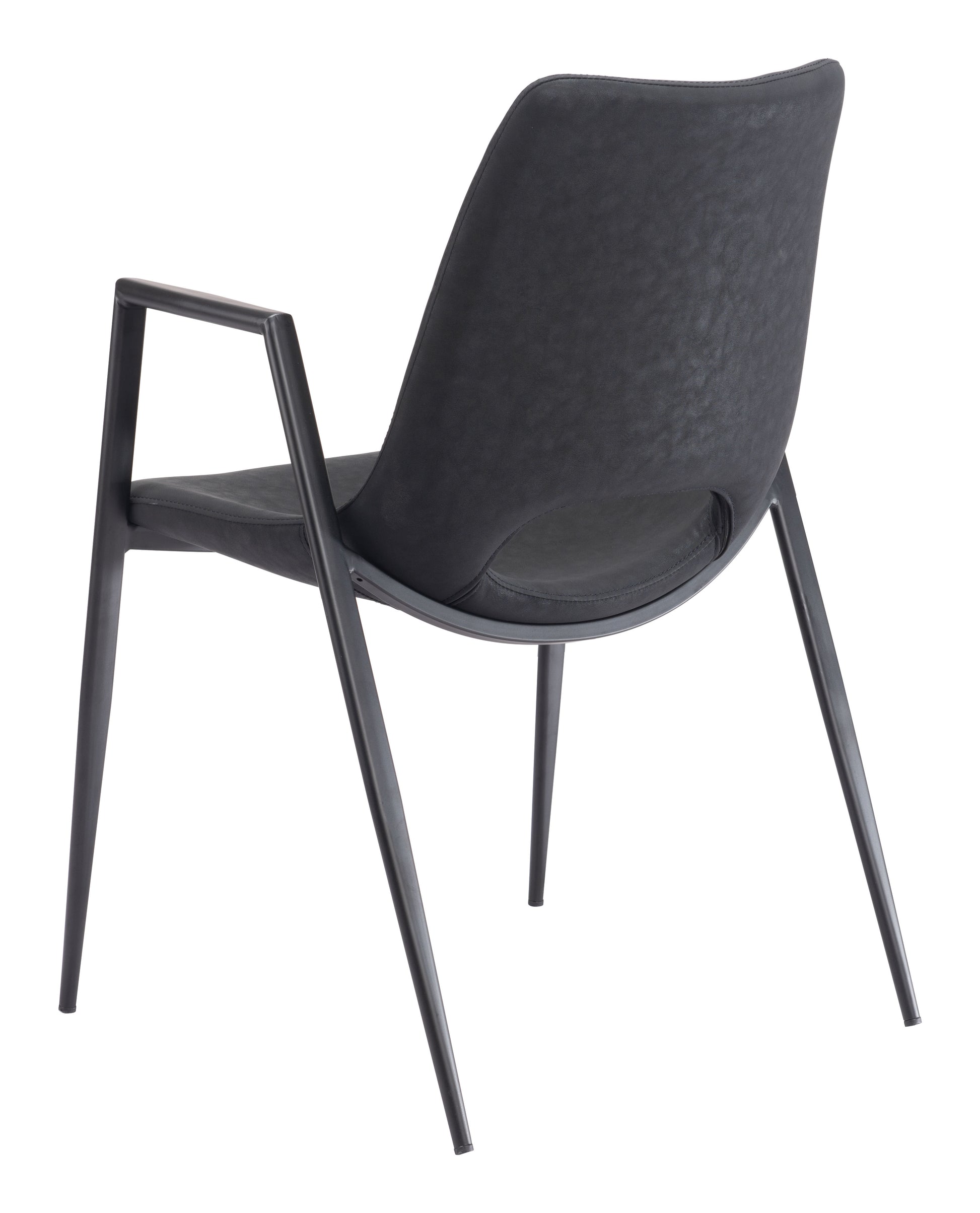 Desi Dining Chair (Set of 2) Black - Disselt Designs