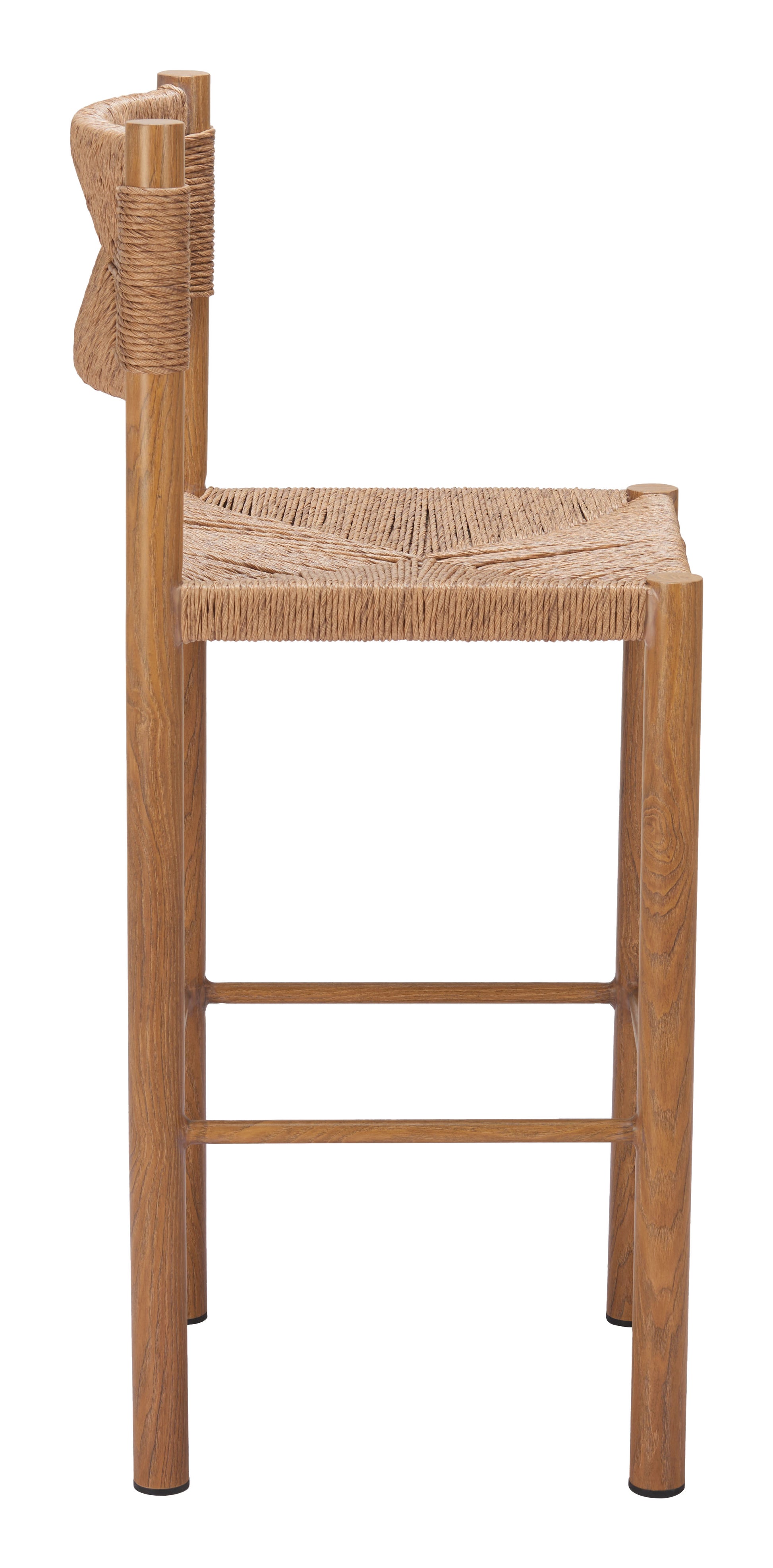 Iska Barstool (Set of 2) Natural - Disselt Designs