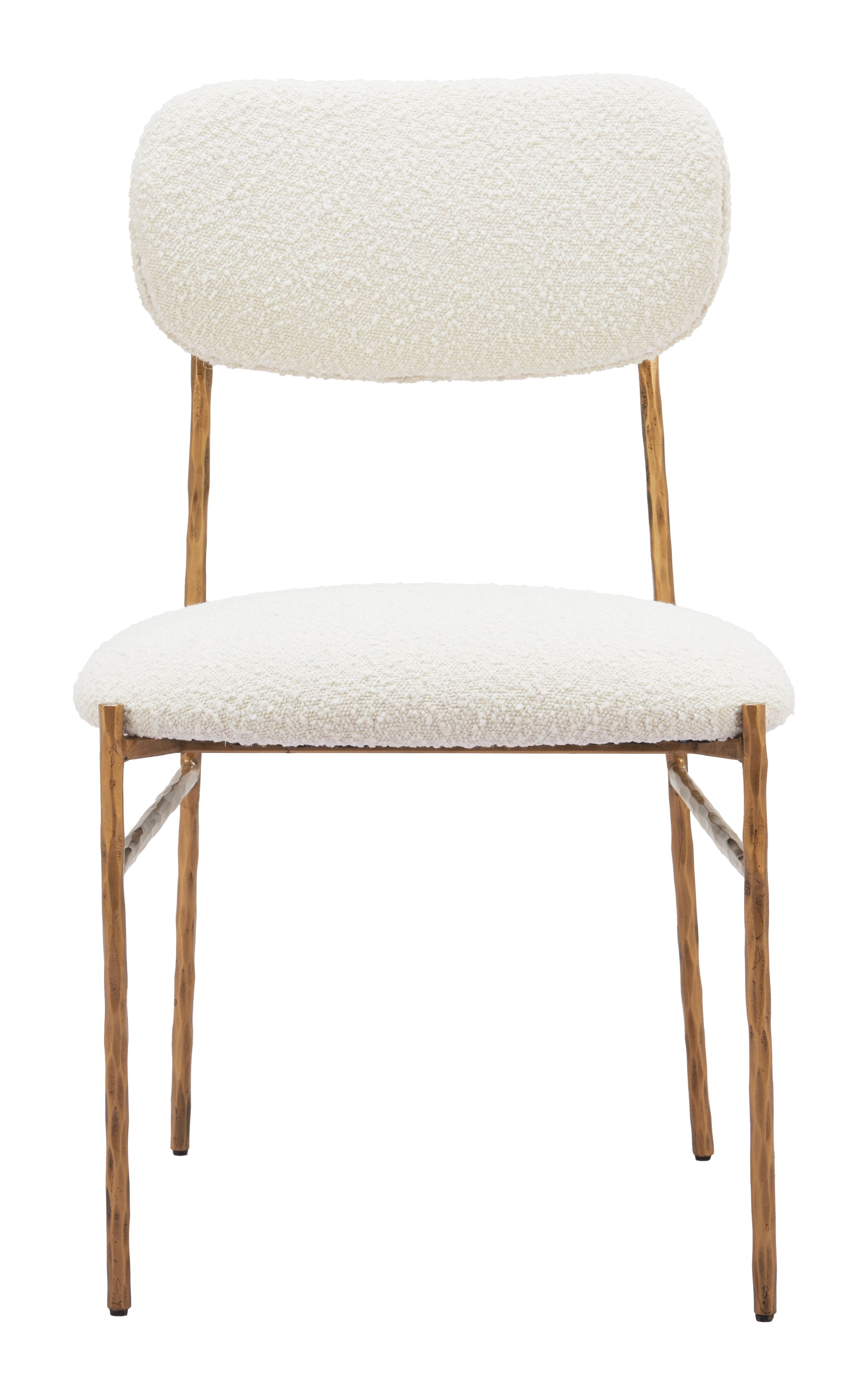 Sydhavnen Dining Chair Cream & Gold - Disselt Designs