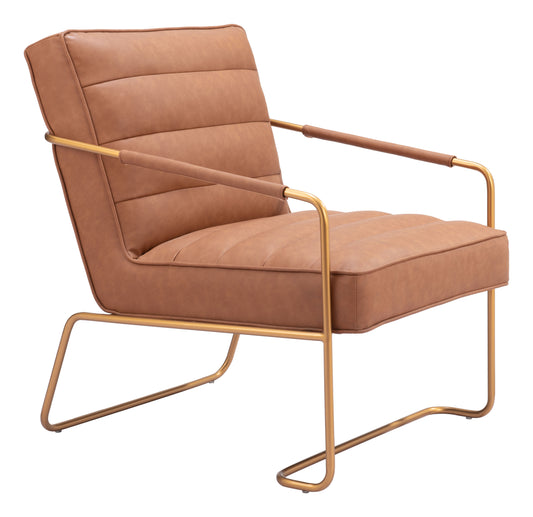 Dallas Accent Chair Vintage Brown - Disselt Designs