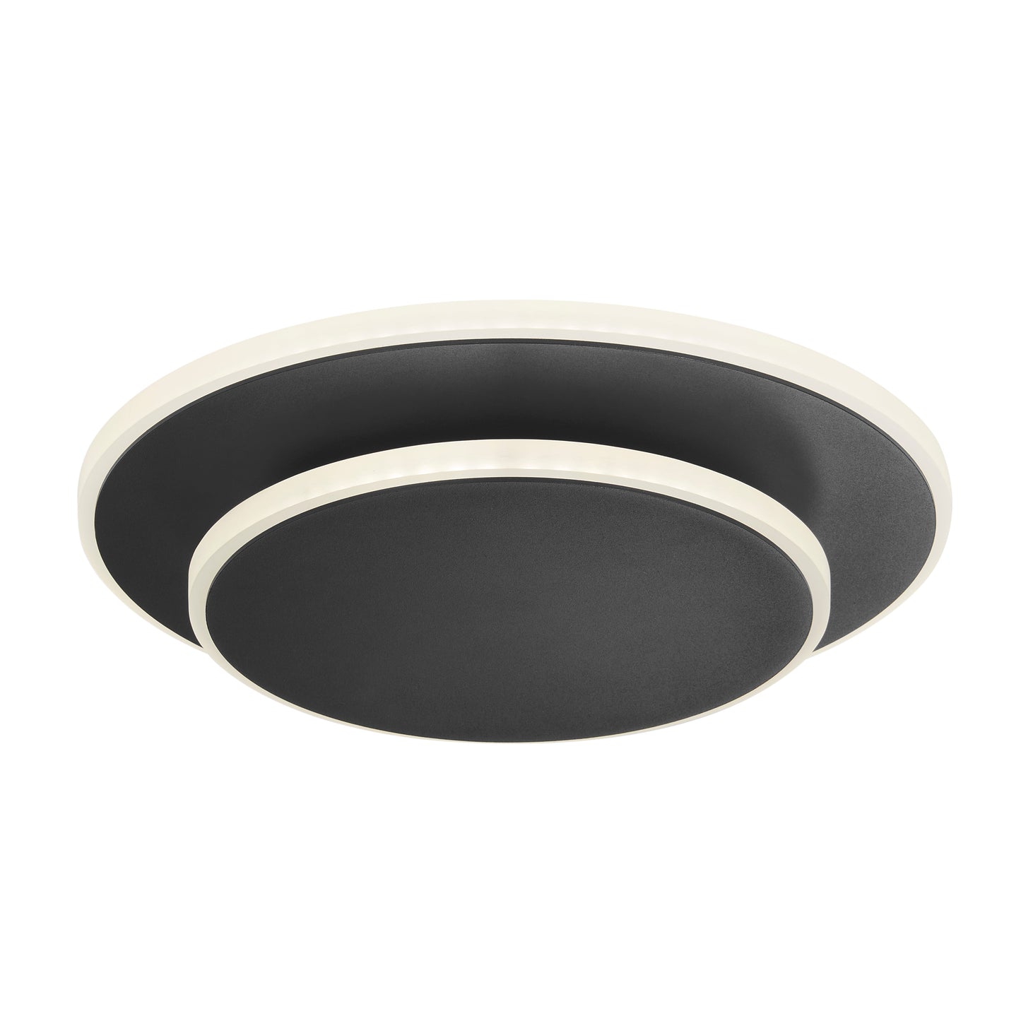 Luna Eclipse Two Circle Multiuse Lamp // Black - Disselt Designs