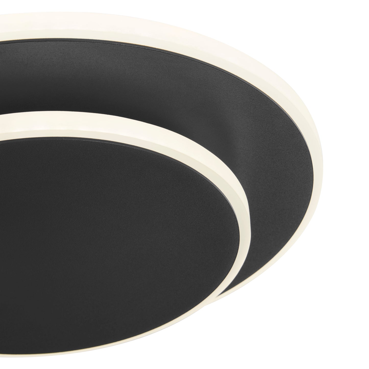 Luna Eclipse Two Circle Multiuse Lamp // Black - Disselt Designs