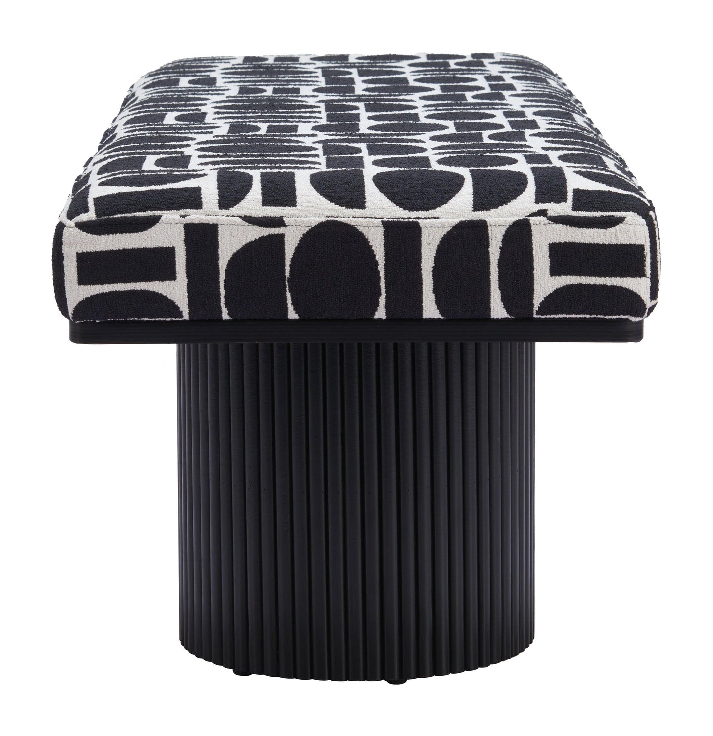 Botoia Bench Black & White - Disselt Designs