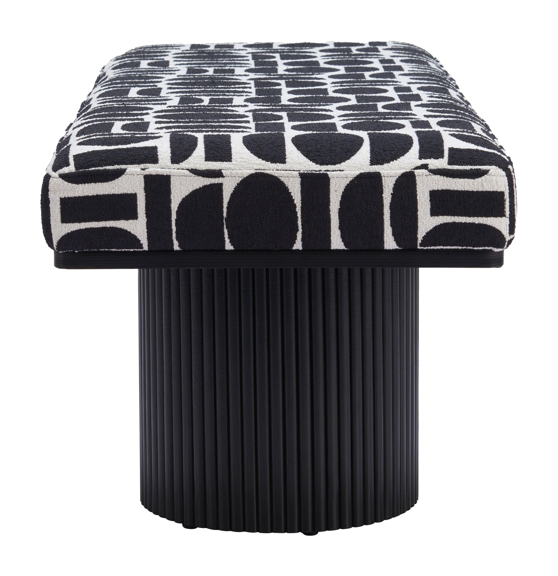Botoia Bench Black & White - Disselt Designs