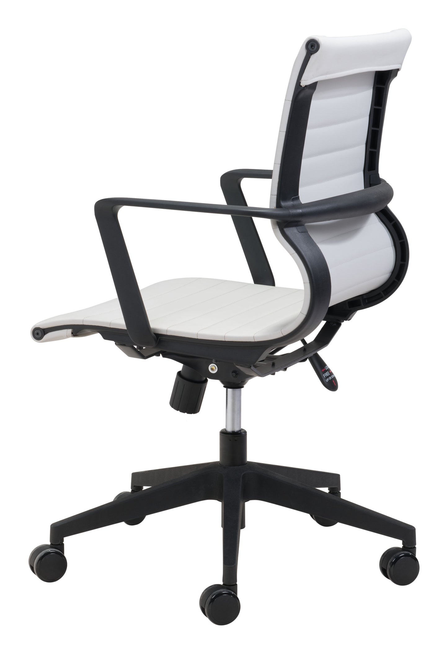 Stacy Office Chair White - Disselt Designs