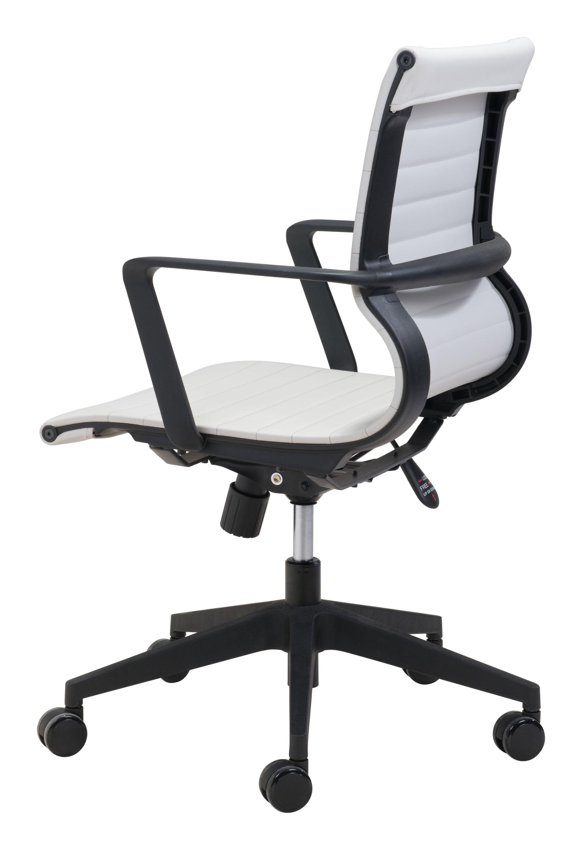 Stacy Office Chair White - Disselt Designs