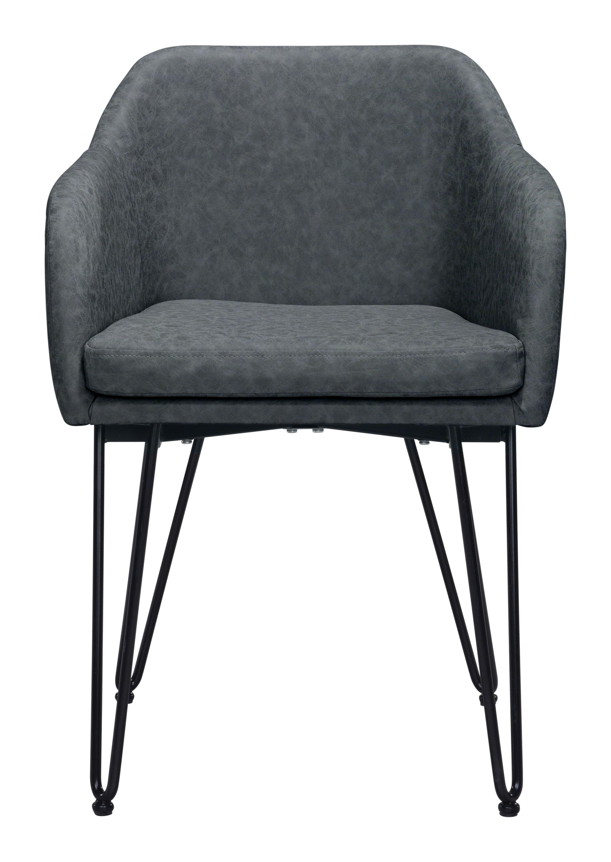 Braxton Dining Chair (Set of 2) Vintage Gray - Disselt Designs