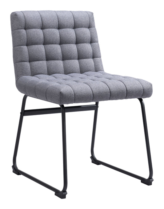 Pago Dining Chair (Set of 2) Gray - Disselt Designs