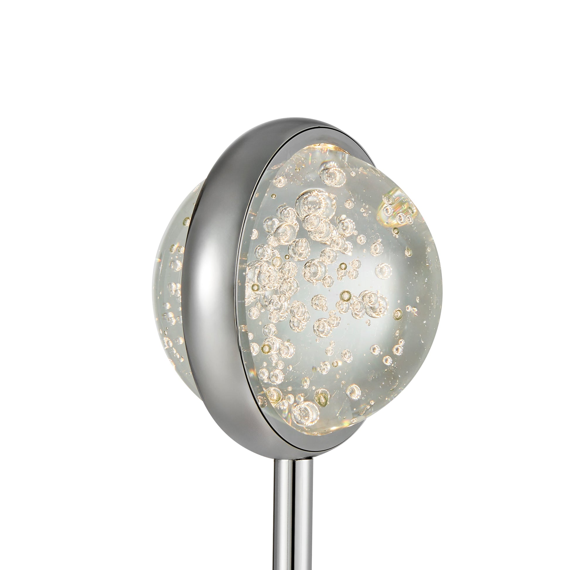 Bubbling Glow Table Lamp // Chrome - Disselt Designs