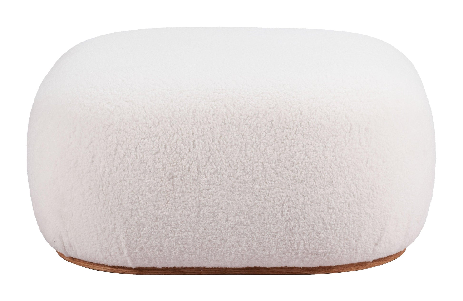 Azua Ottoman Cream - Disselt Designs