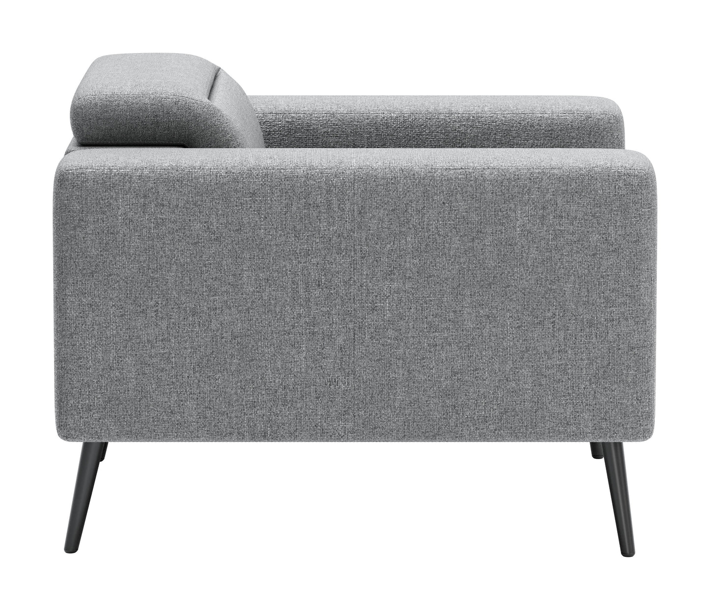 Milan Armchair Dark Gray - Disselt Designs