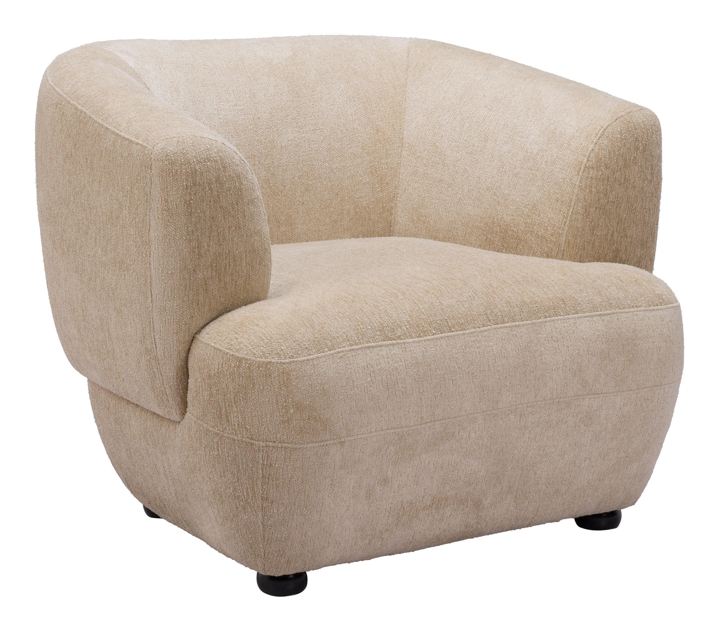 Bekker Accent Chair Golden Beige - Disselt Designs
