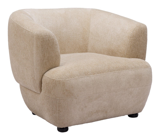 Bekker Accent Chair Golden Beige - Disselt Designs