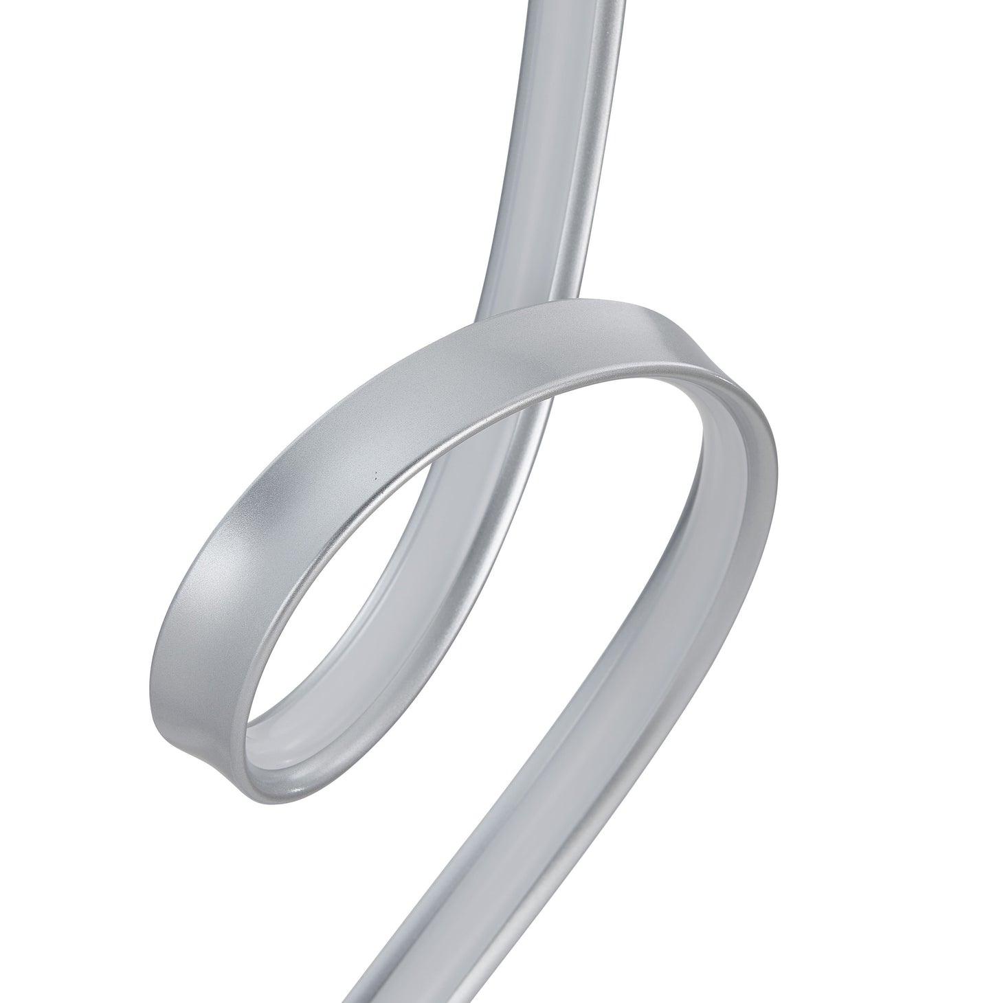 Amsterdam LED Dimmable 63" Floor Lamp // Silver - Disselt Designs