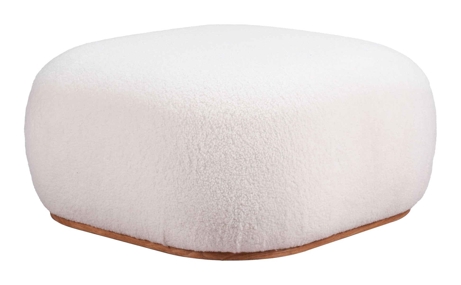Azua Ottoman Cream - Disselt Designs