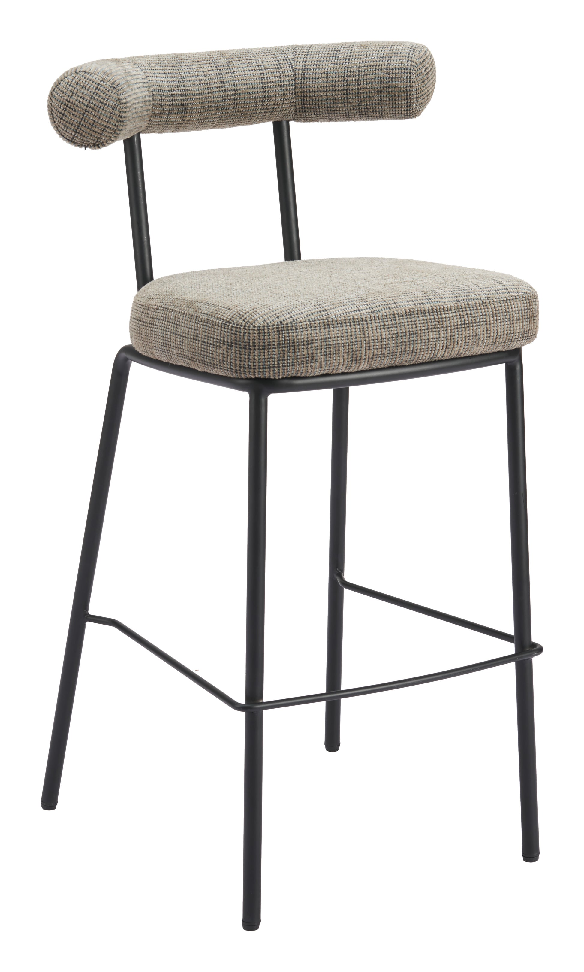 Kede Barstool Green Tweed - Disselt Designs