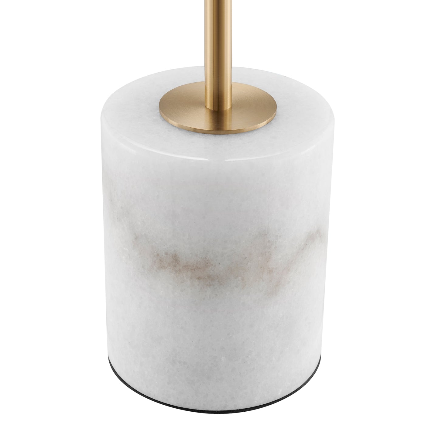 Anechdoche Table Lamp // Gold and White - Disselt Designs