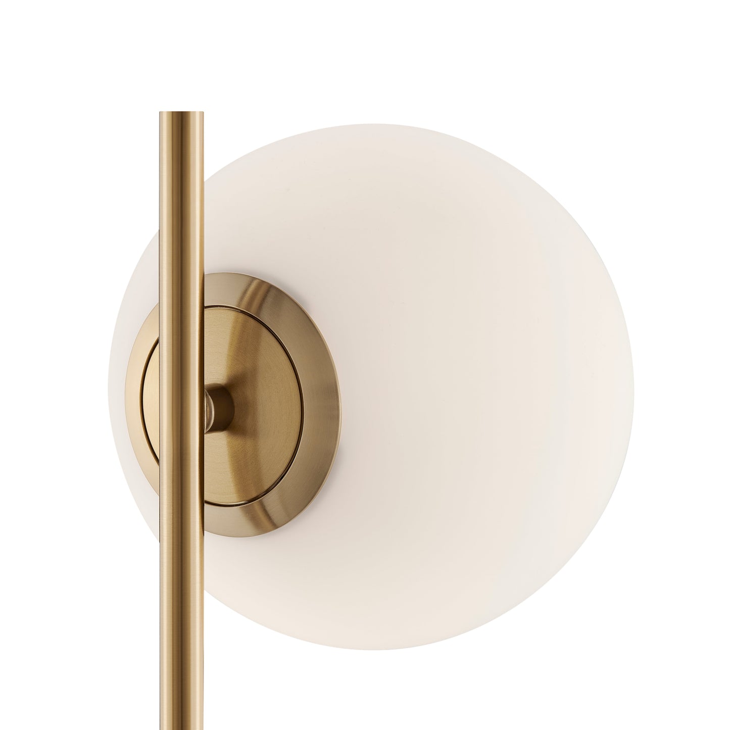 Anechdoche Table Lamp // Gold and White - Disselt Designs