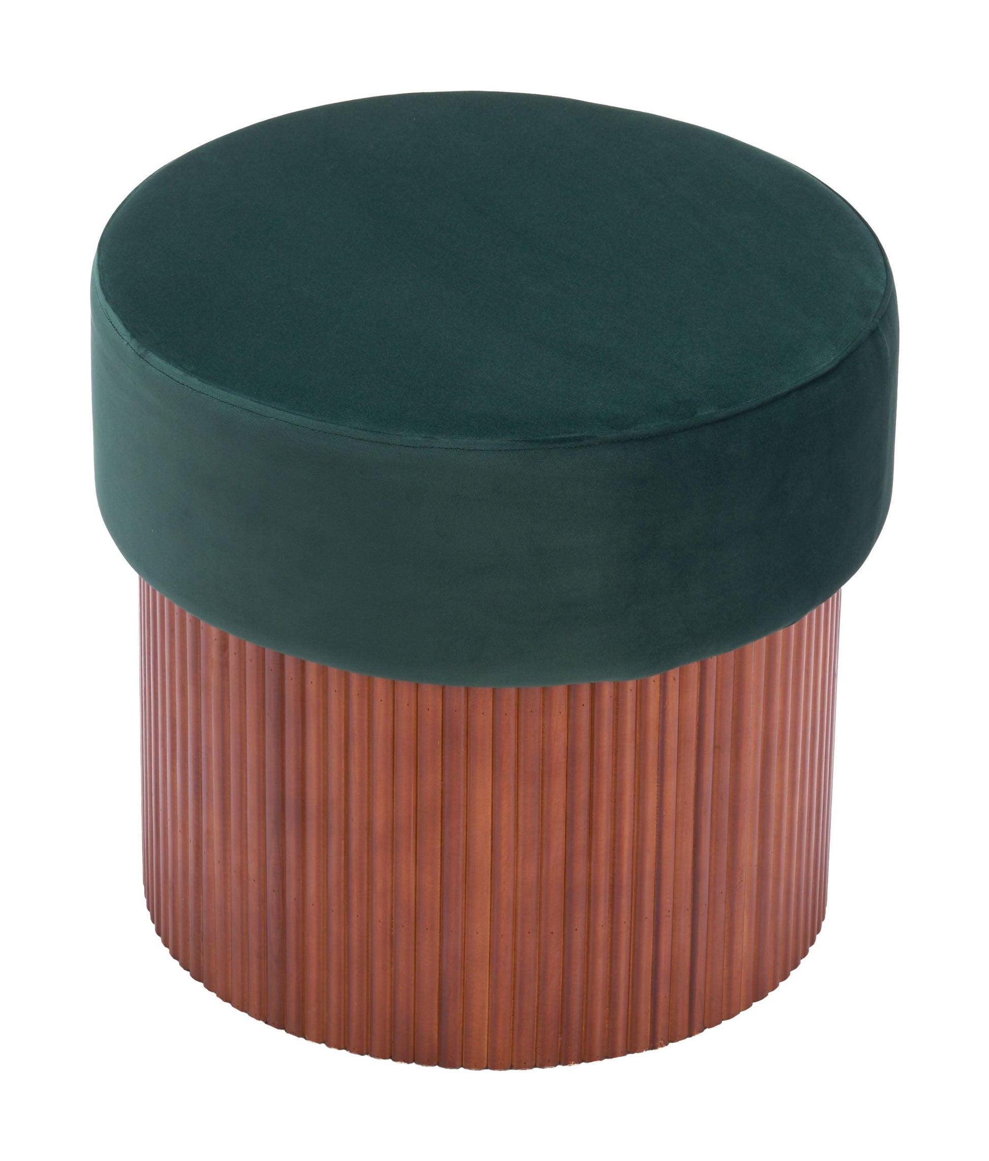 Boto Storage Ottoman Green - Disselt Designs
