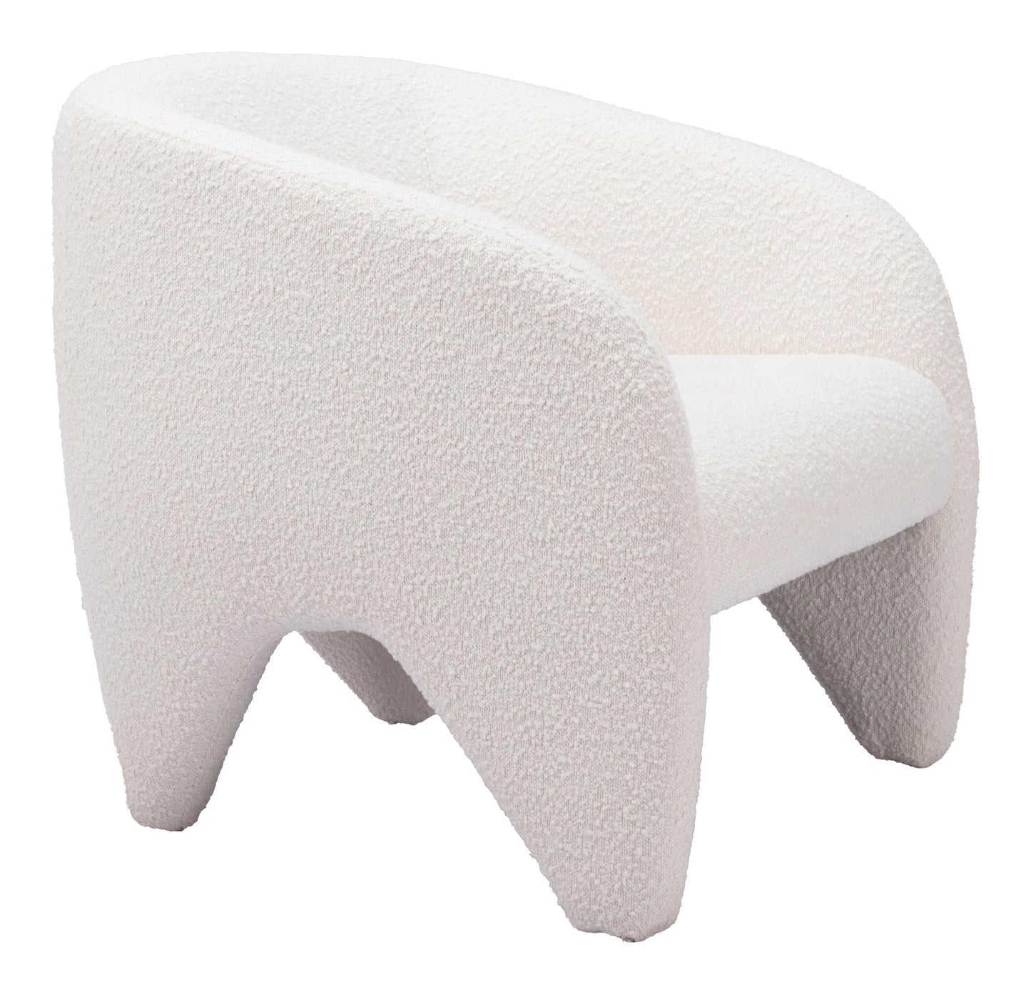 Lopta Accent Chair White - Disselt Designs