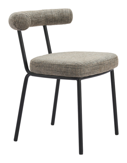 Kede Dining Chair (Set of 2) Green Tweed - Disselt Designs