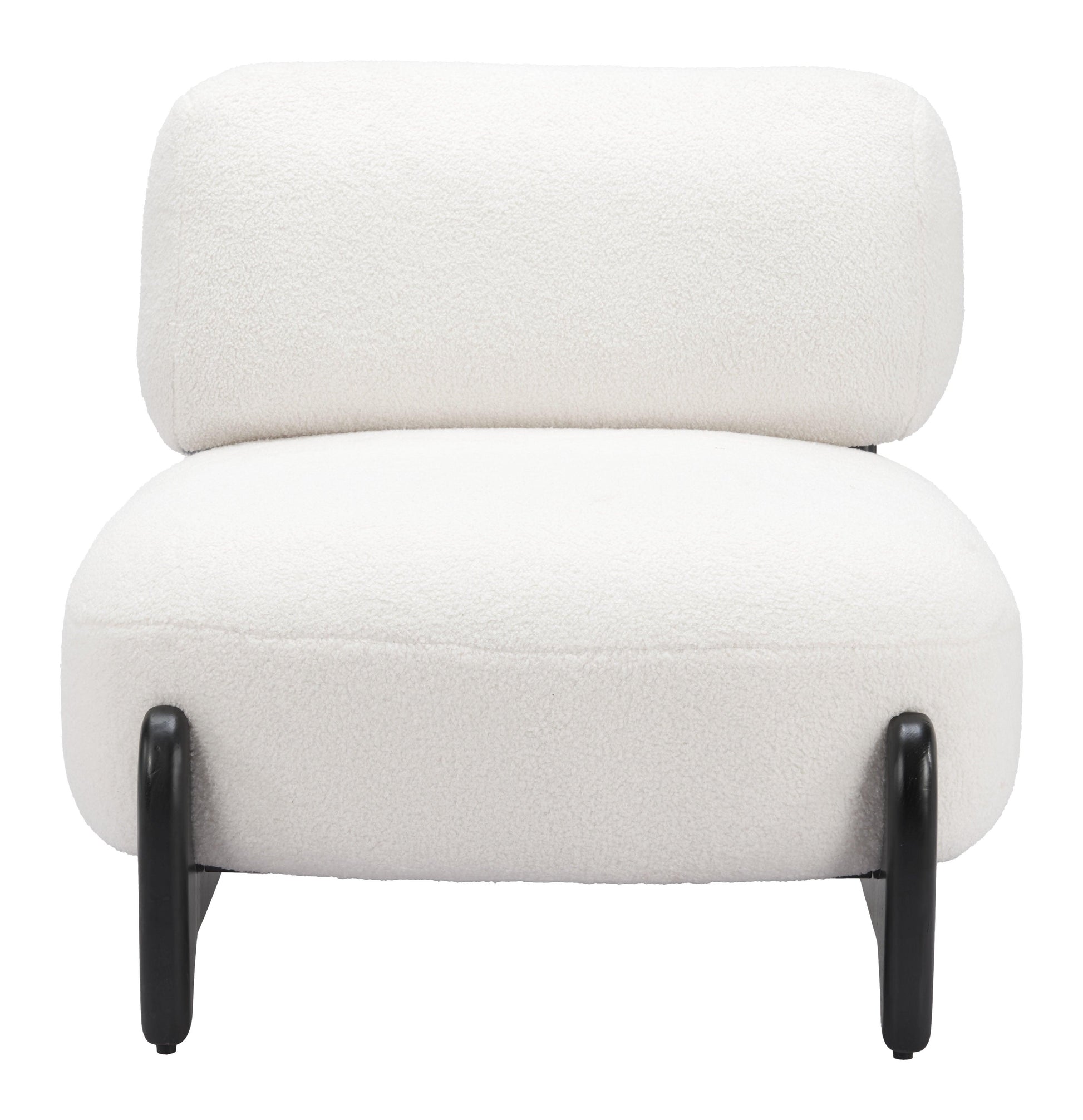 Bombo Accent Chair White - Disselt Designs