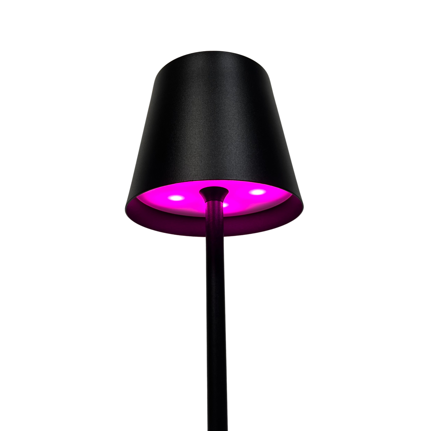 Beam Column Rechargeable Table Lamp // Black - Disselt Designs