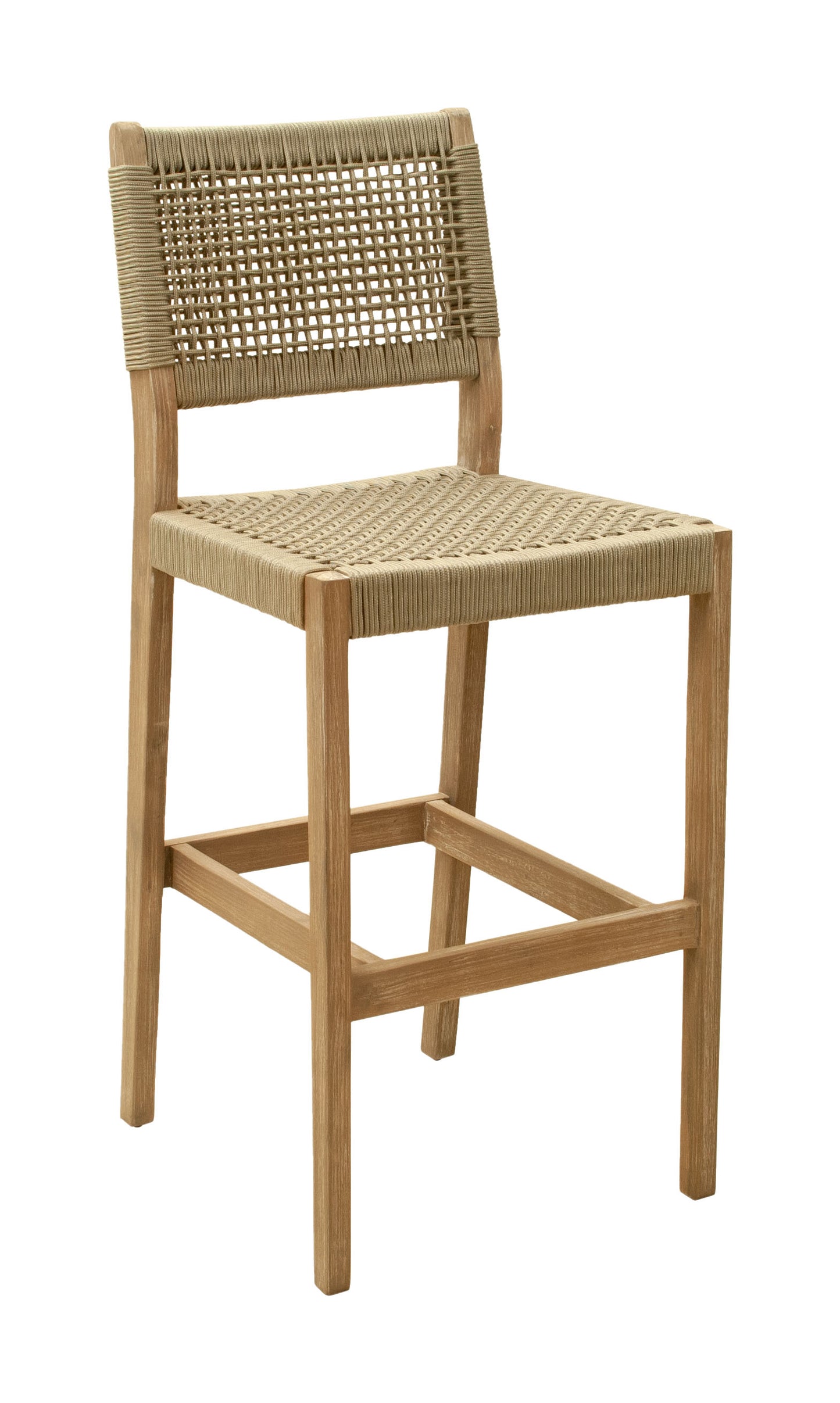 Corde Barstool Beige - Disselt Designs