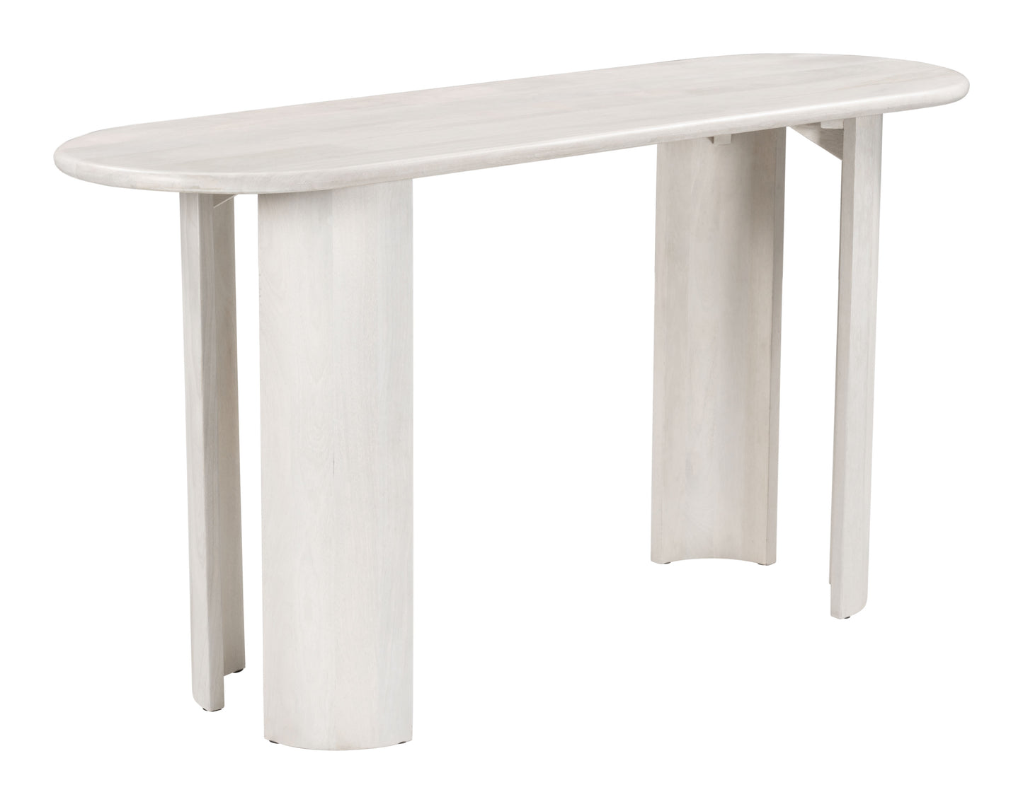 Risan Console Table Whitewashed - Disselt Designs