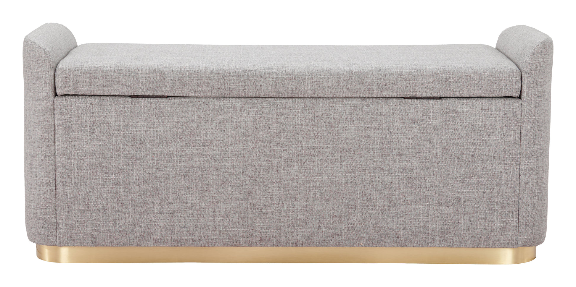 Dobo Storage Bench Gray - Disselt Designs