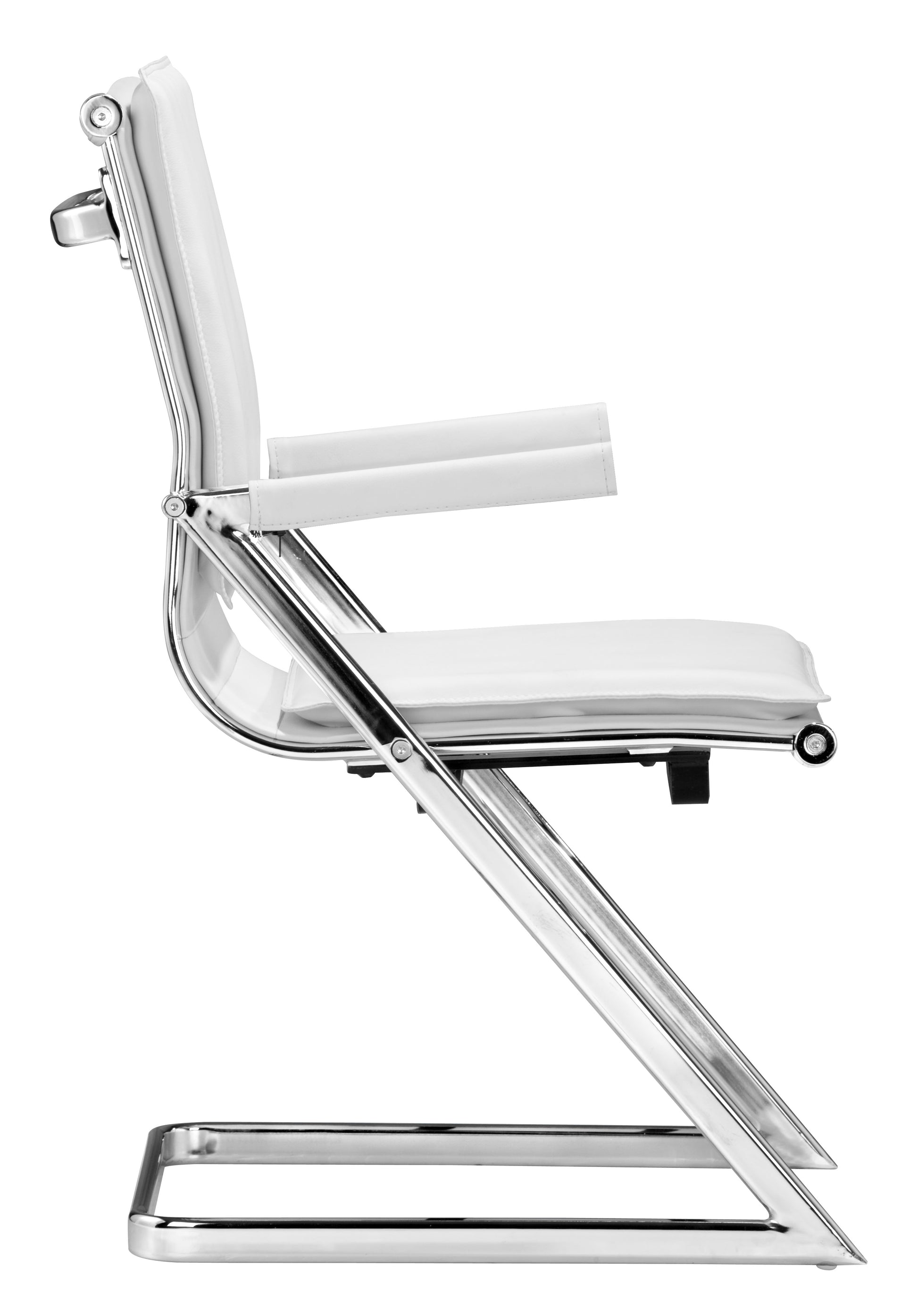 Lider Plus Conference Chair (Set of 2) White - Disselt Designs